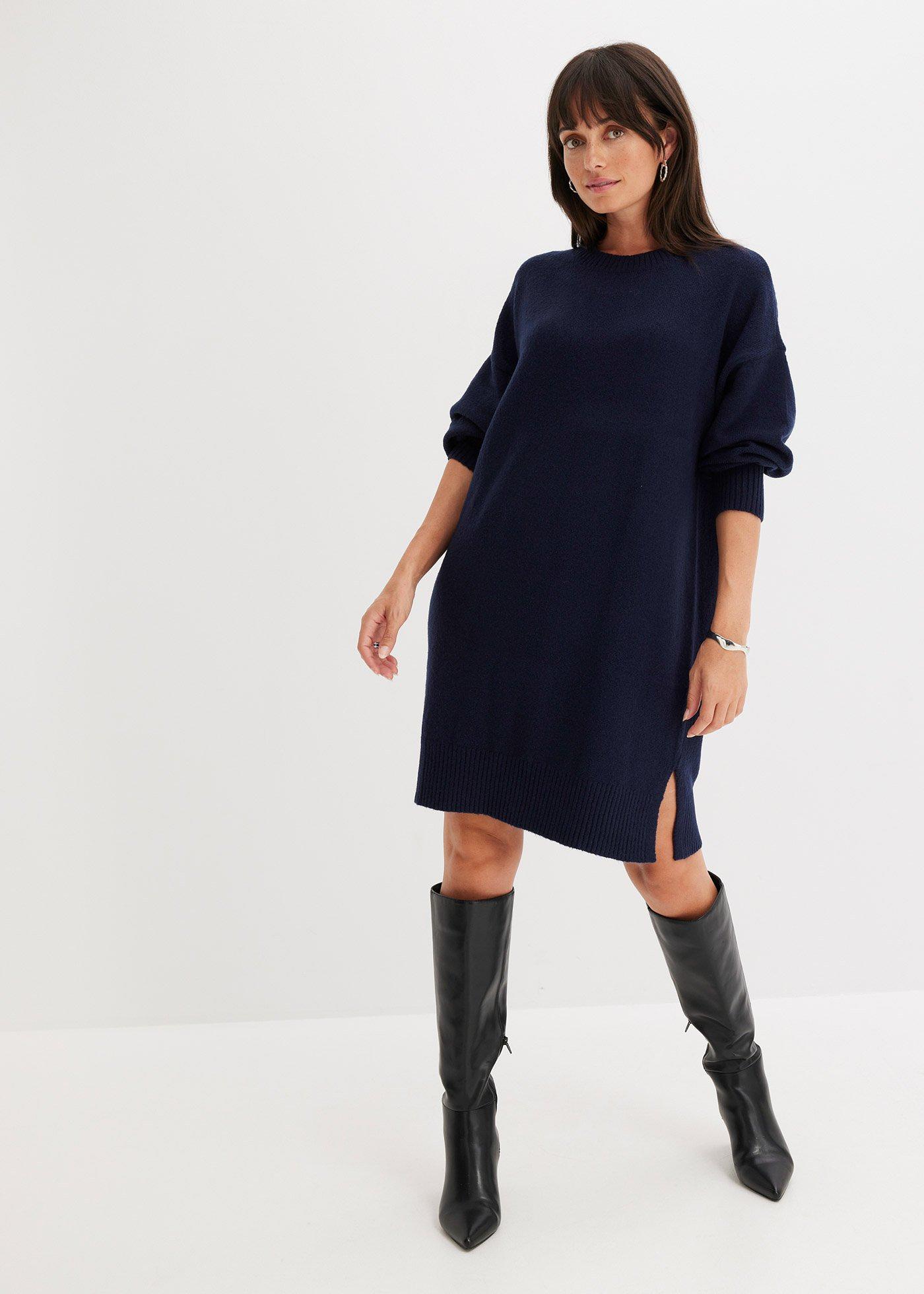 Sukienka dzianinowa oversize - Bonprix