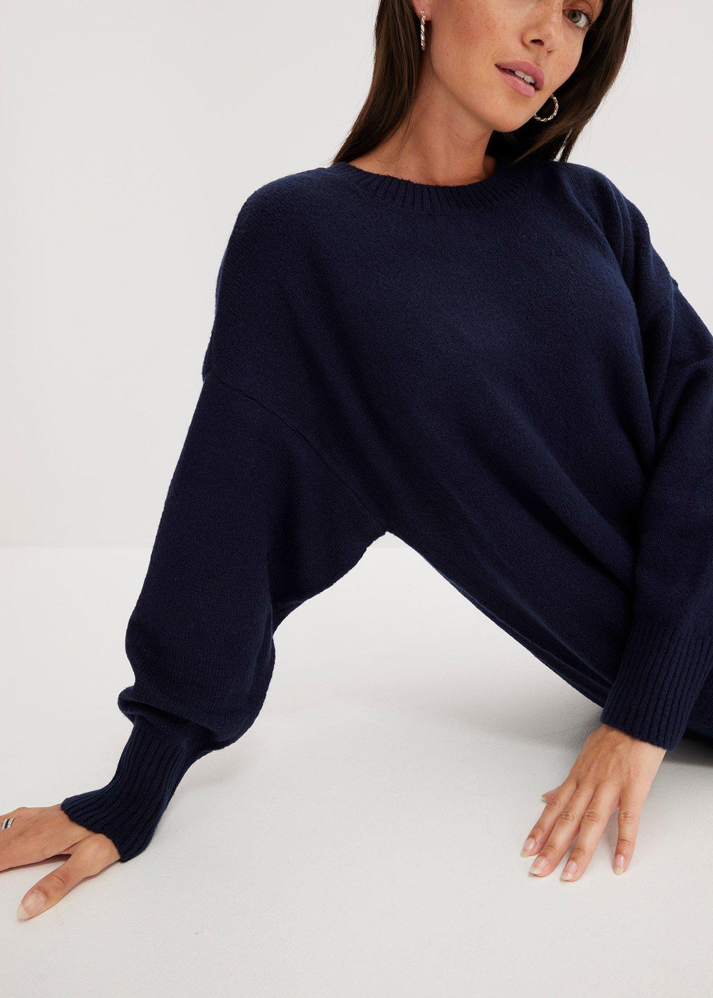 Sukienka dzianinowa oversize - Bonprix