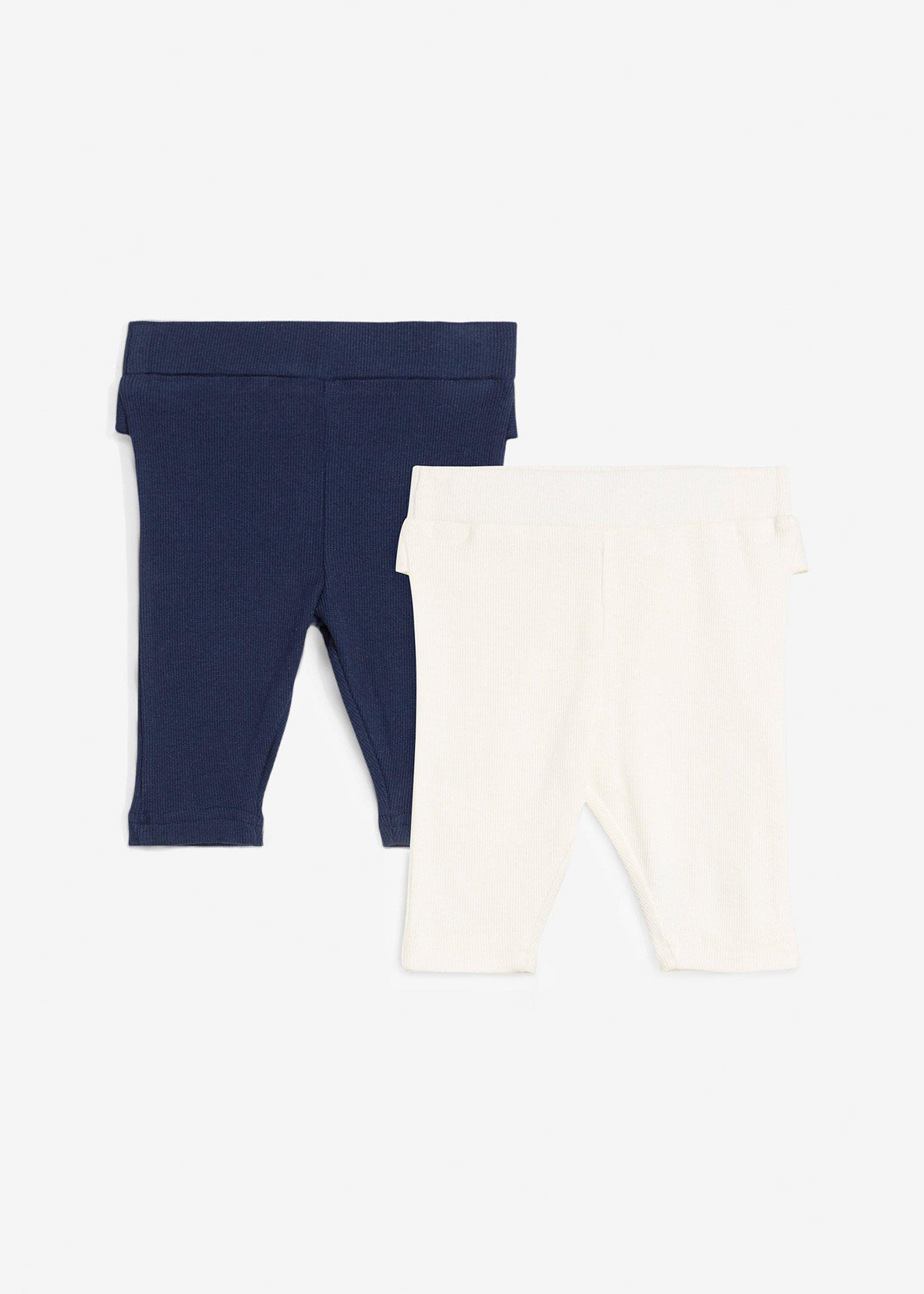 Baby Leggings aus Bio Baumwolle (2er Pack)