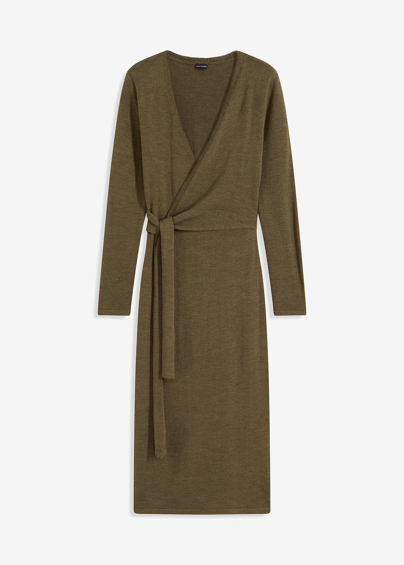 Rochie midi tricotată