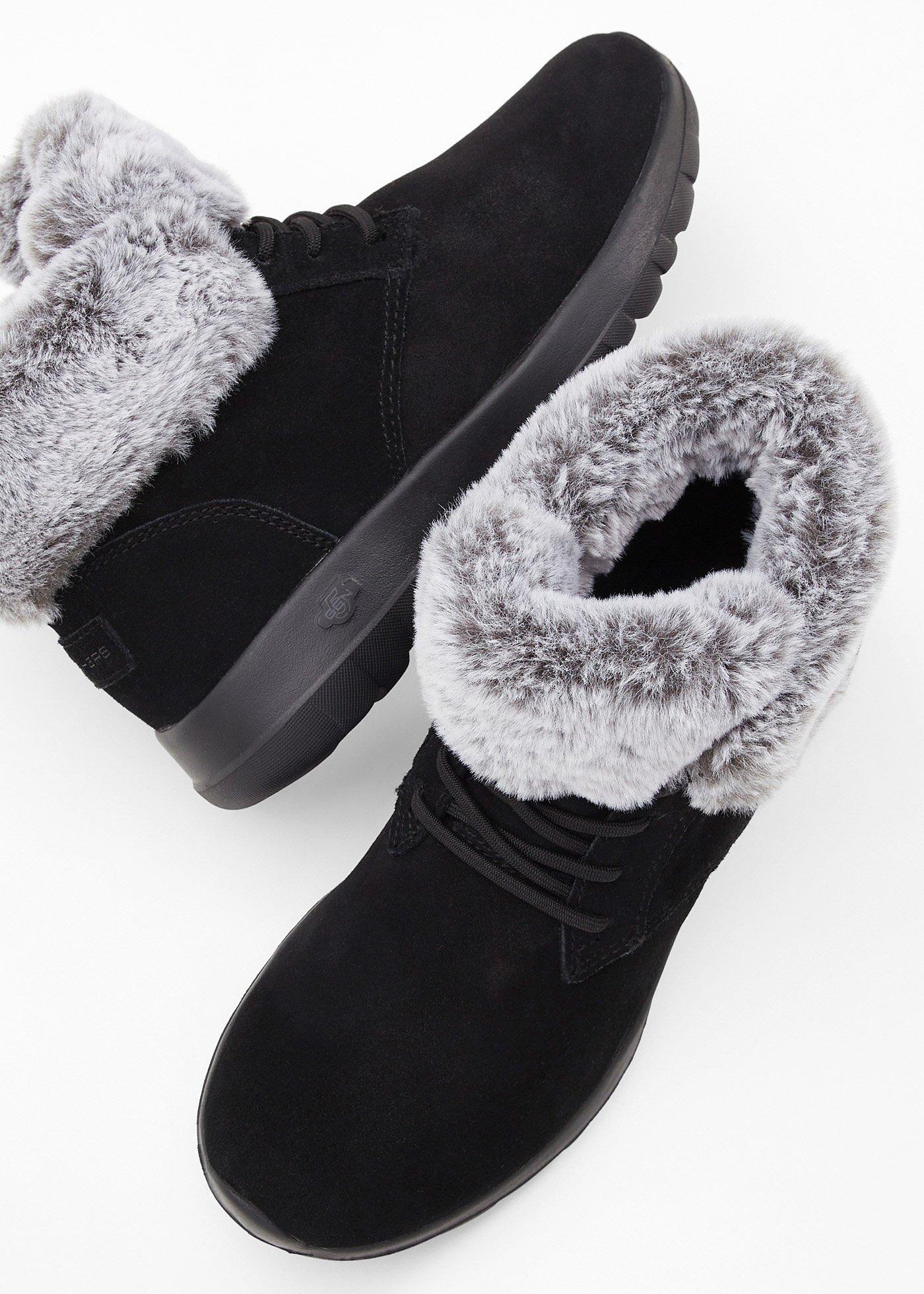 Botki sznurowane marki Skechers - Bonprix