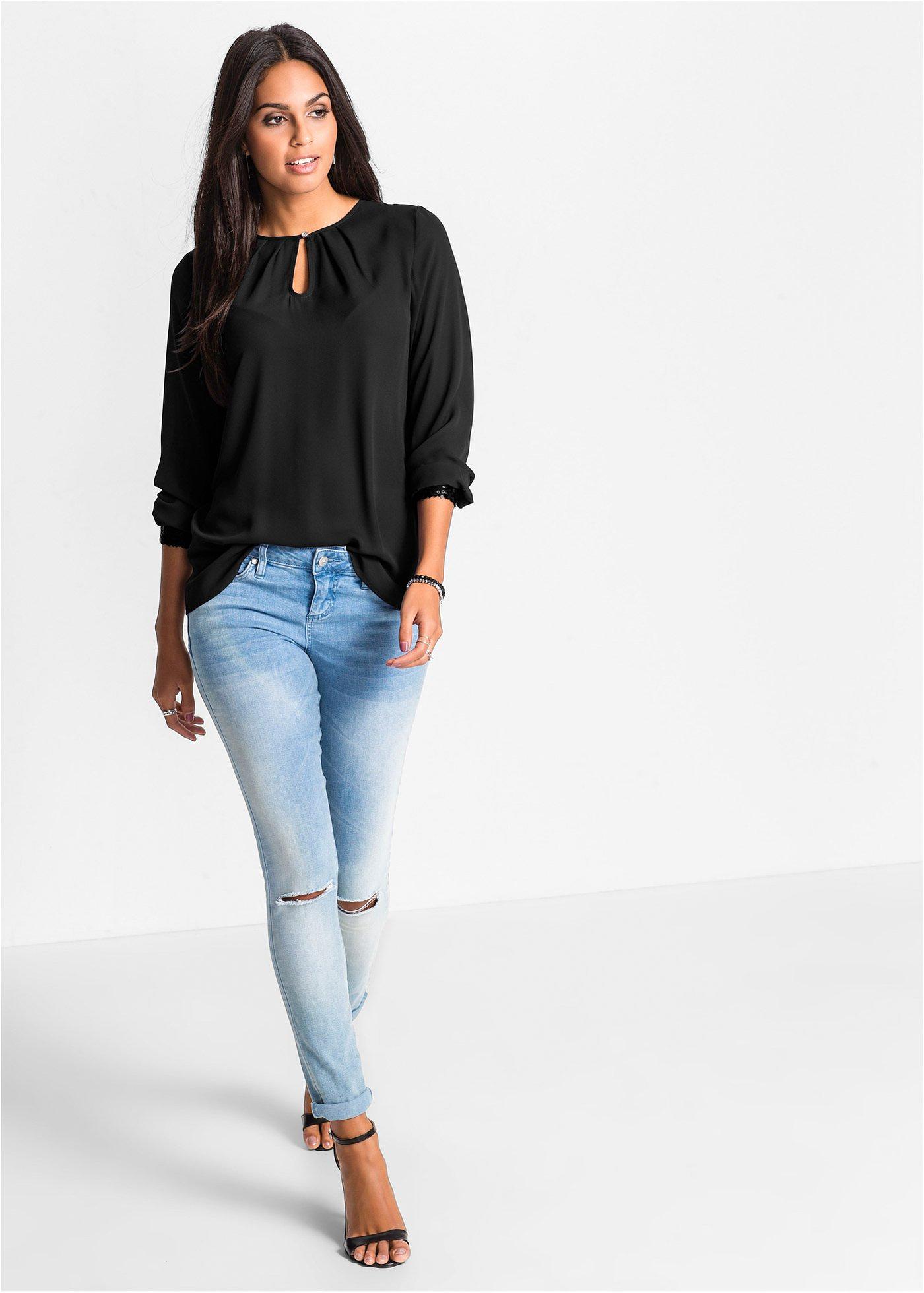 Bluzka zakładana przez głowę - Bonprix