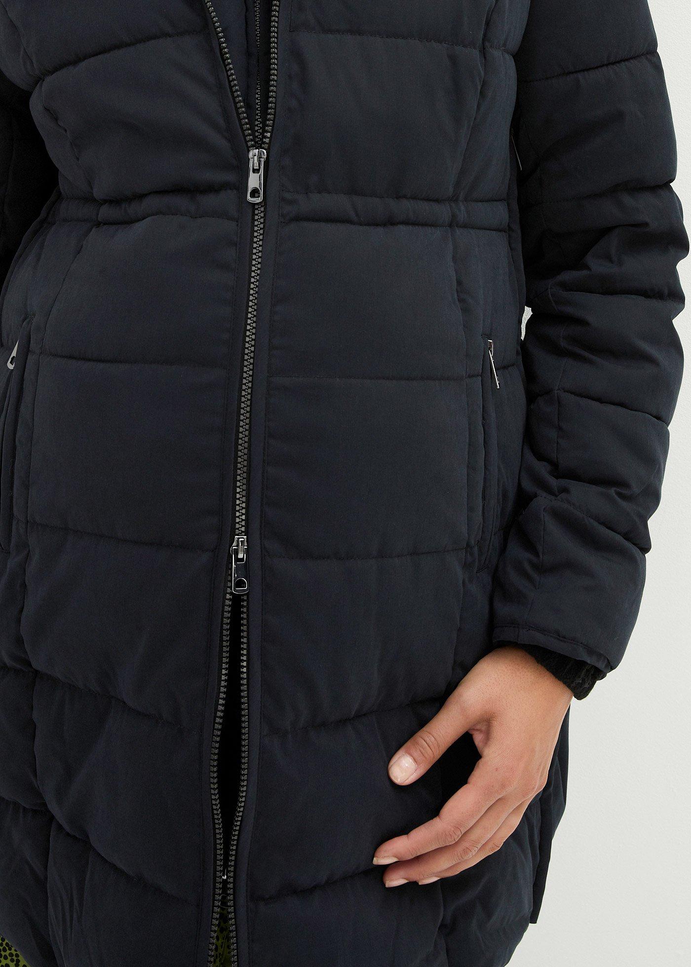 Kurtka ciążowa / z wstawką na nosidełko niemowlęce, pikowana - Bonprix