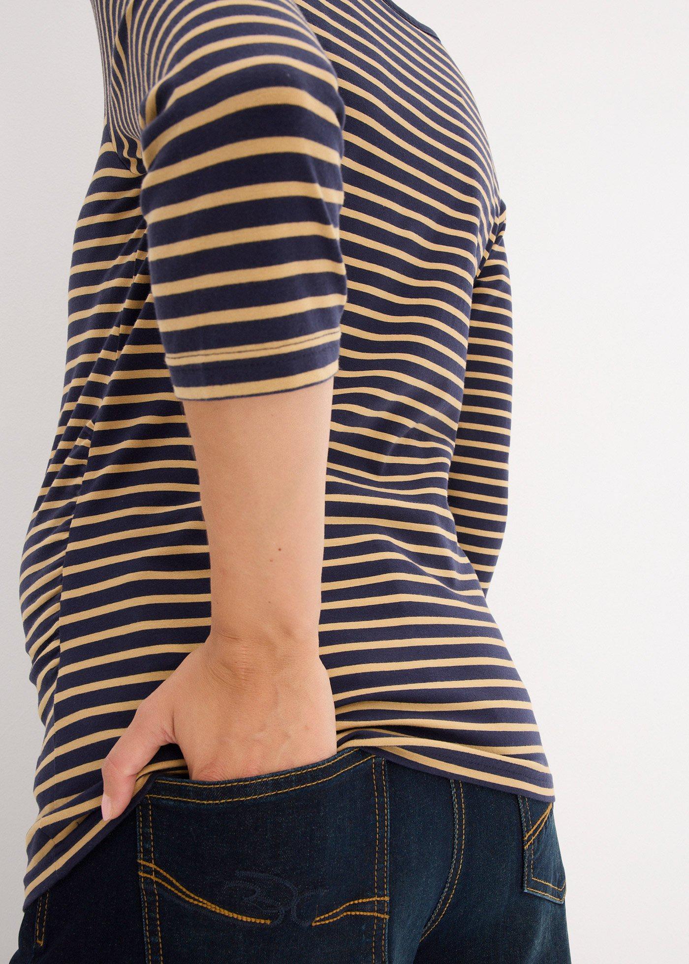 Shirt ciążowy z bawełny organicznej (2 szt.) - Bonprix