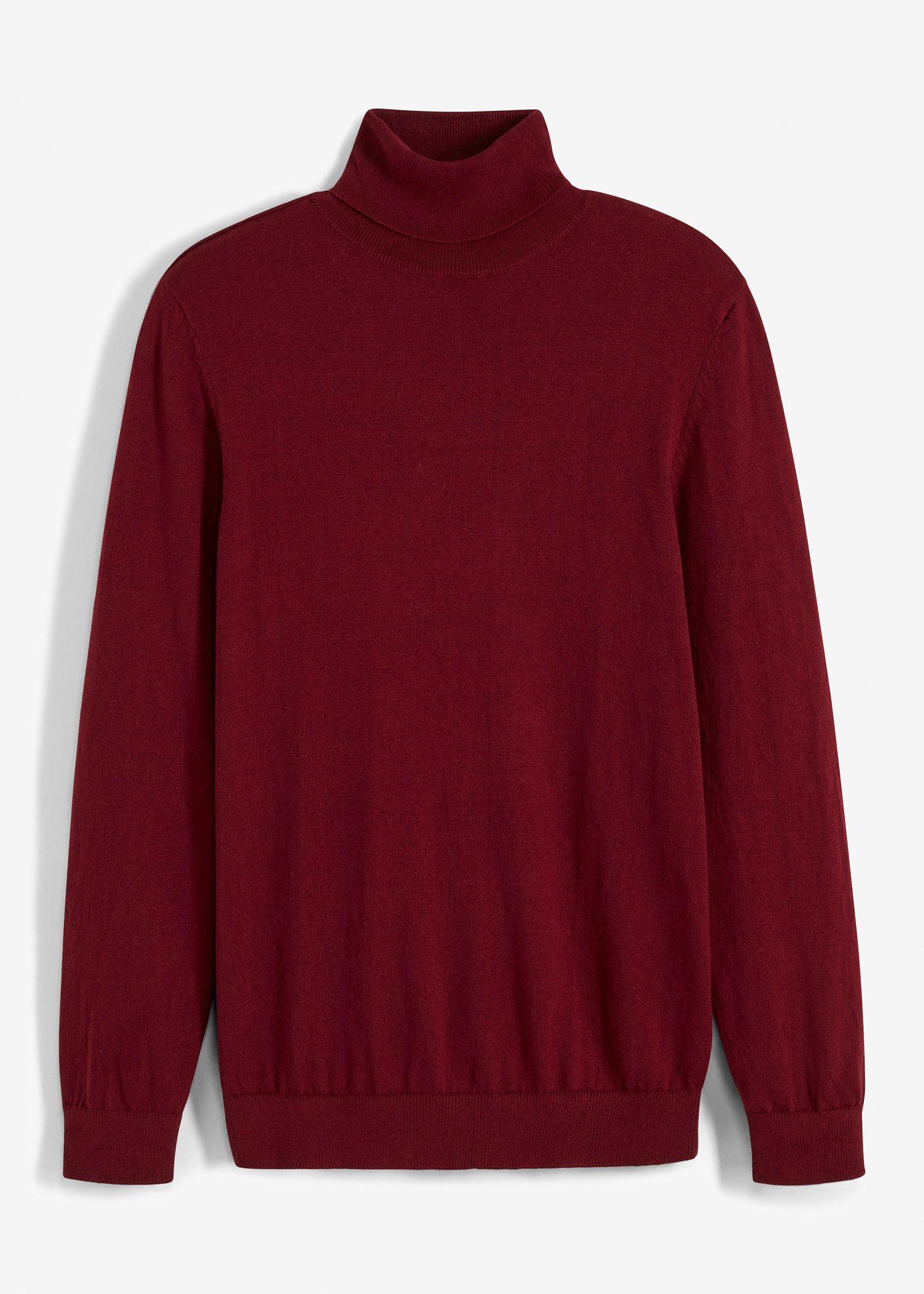 Pull à col roulé avec cachemire