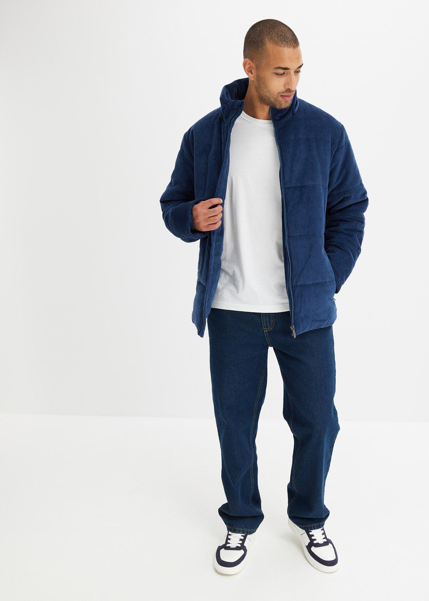 Dżinsy termiczne classic fit na miękkiej flanelowej podszewce, straight - Bonprix