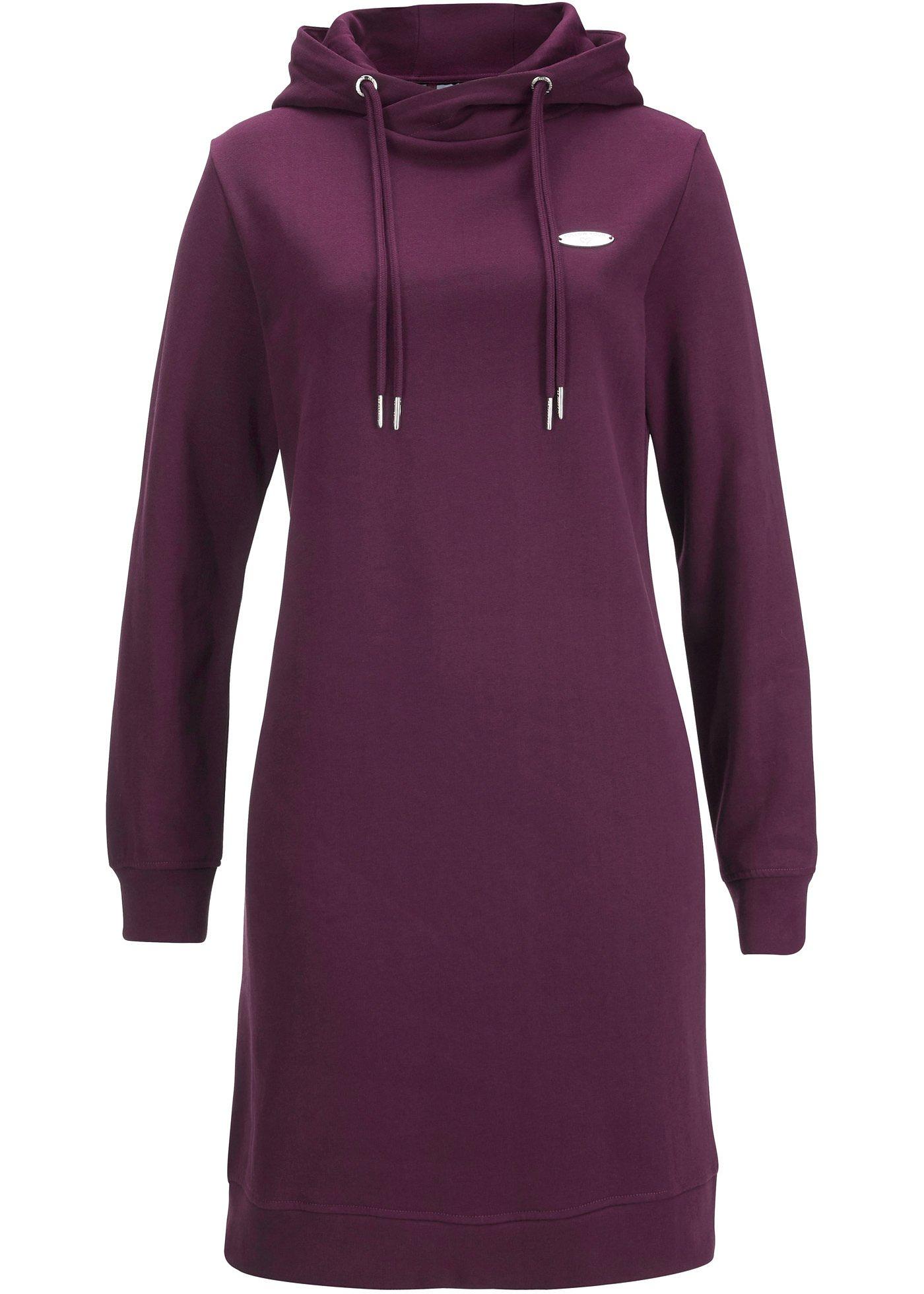 Robe sweat à capuche