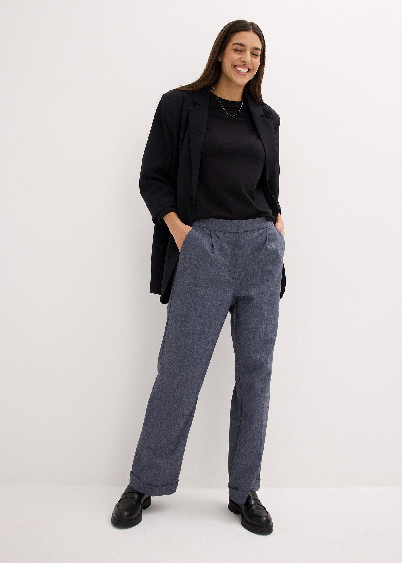 Koszulka z długim rękawem slim fit, z czystej bawełny organicznej (2 szt.) - Bonprix