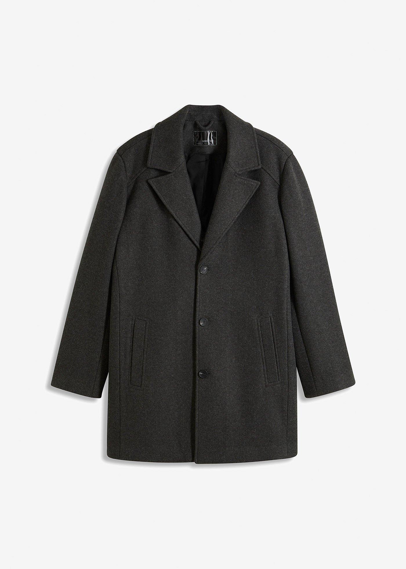Manteau court avec laine