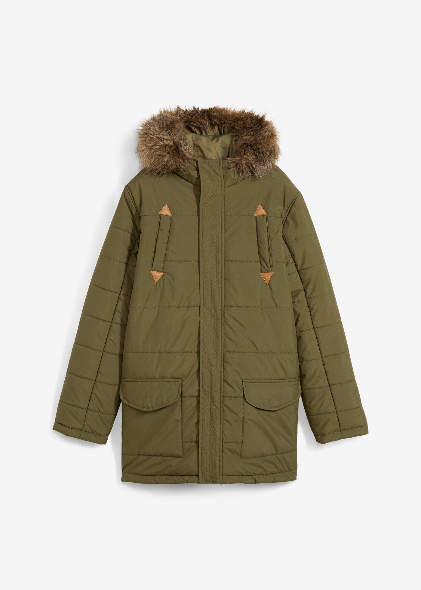 Jungen Funktions-Winterjacke mit Kapuze