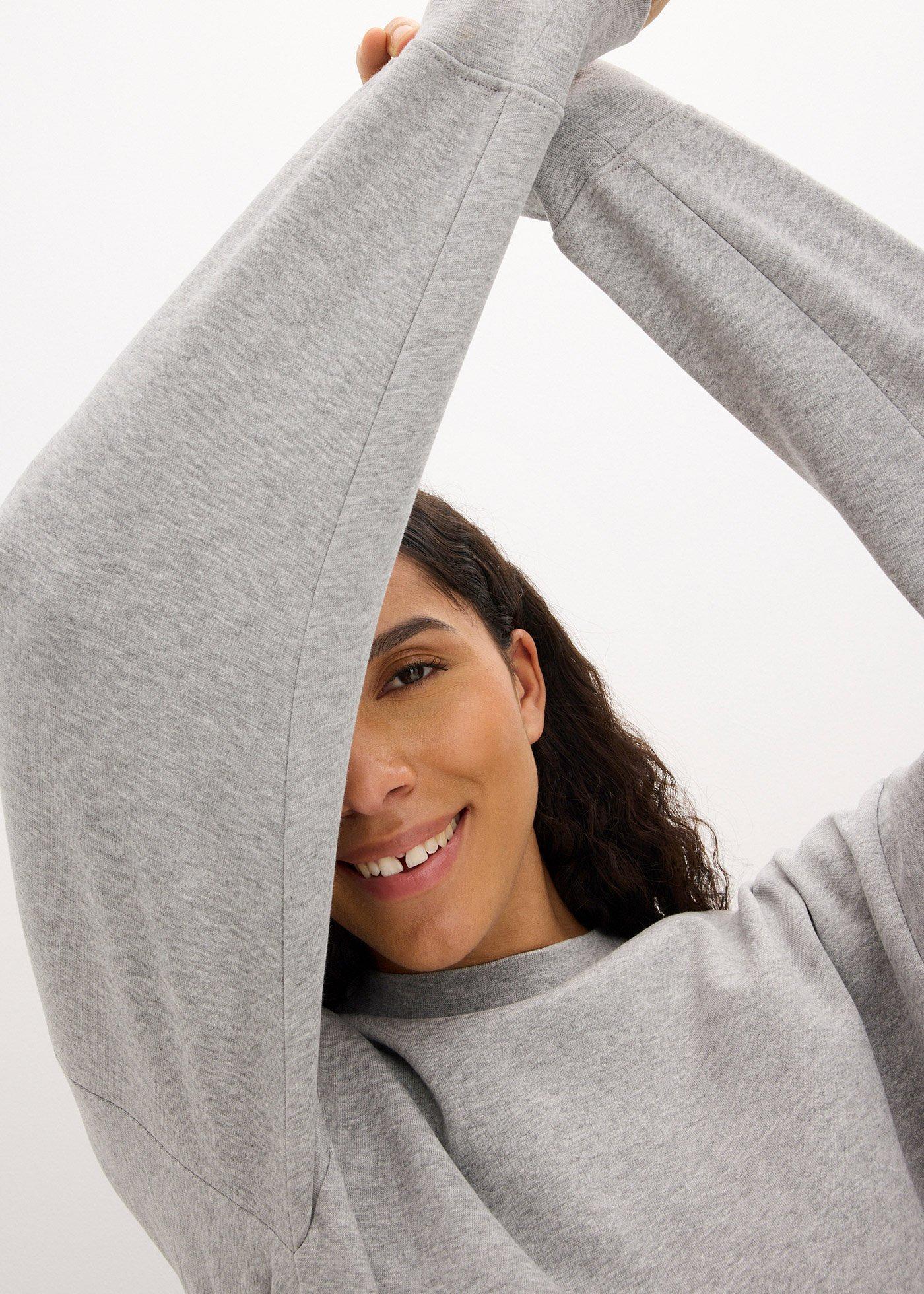 Sukienka dresowa oversized - Bonprix
