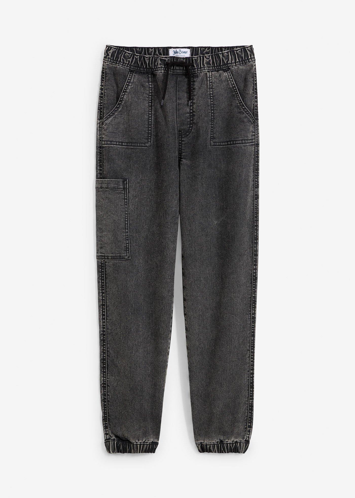 Jungen Cargo-Jeans, Loose Fit