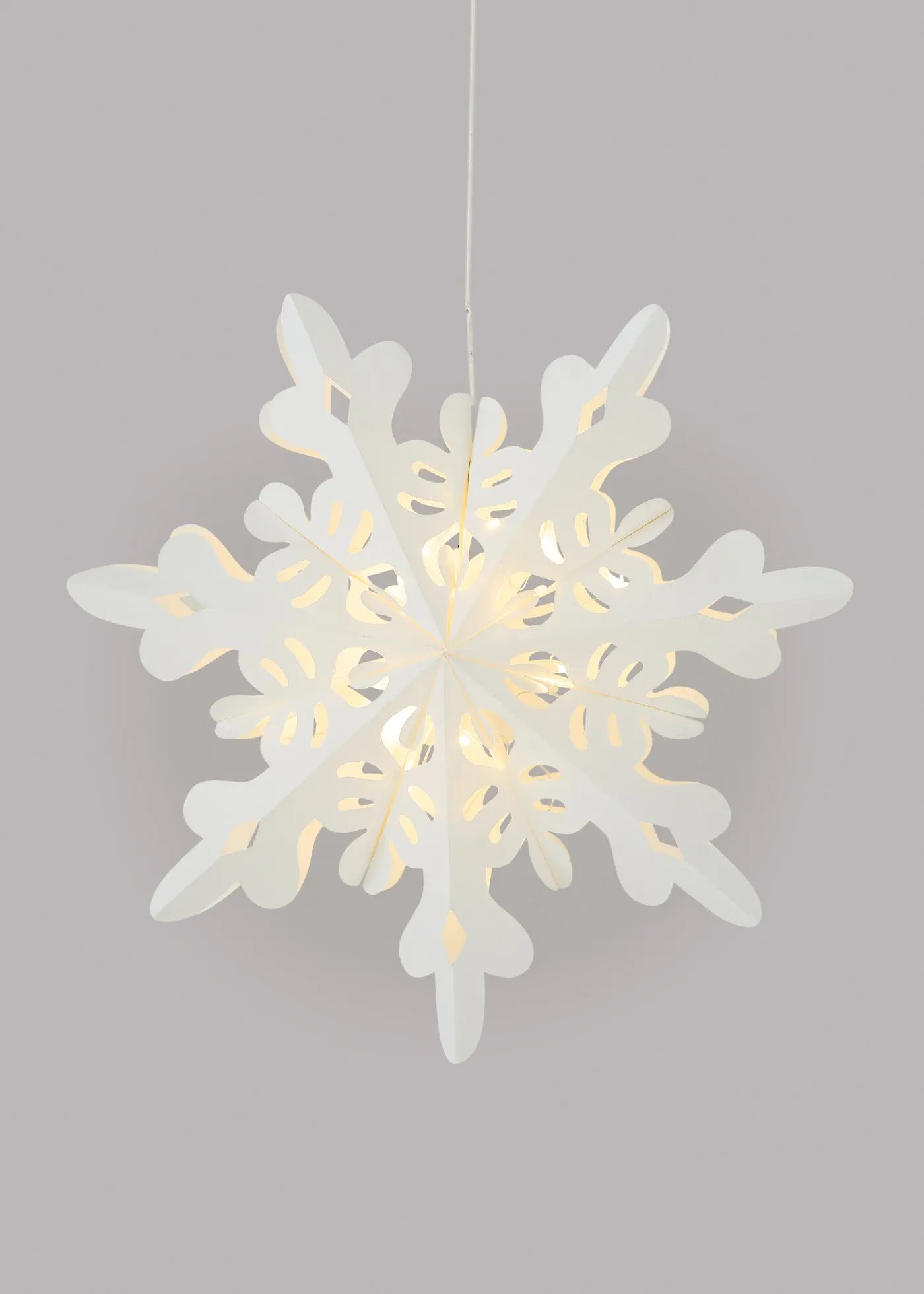 Светодиоды Bonprix-Hängedeko Papier-Schneeflocke