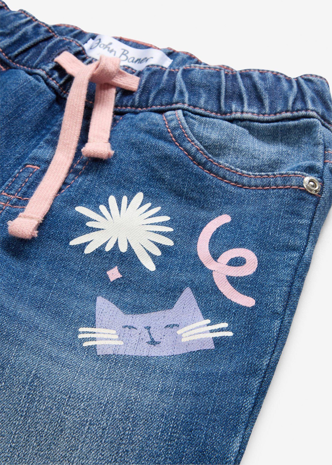 Dżinsy z prostymi nogawkami mid waist - Bonprix