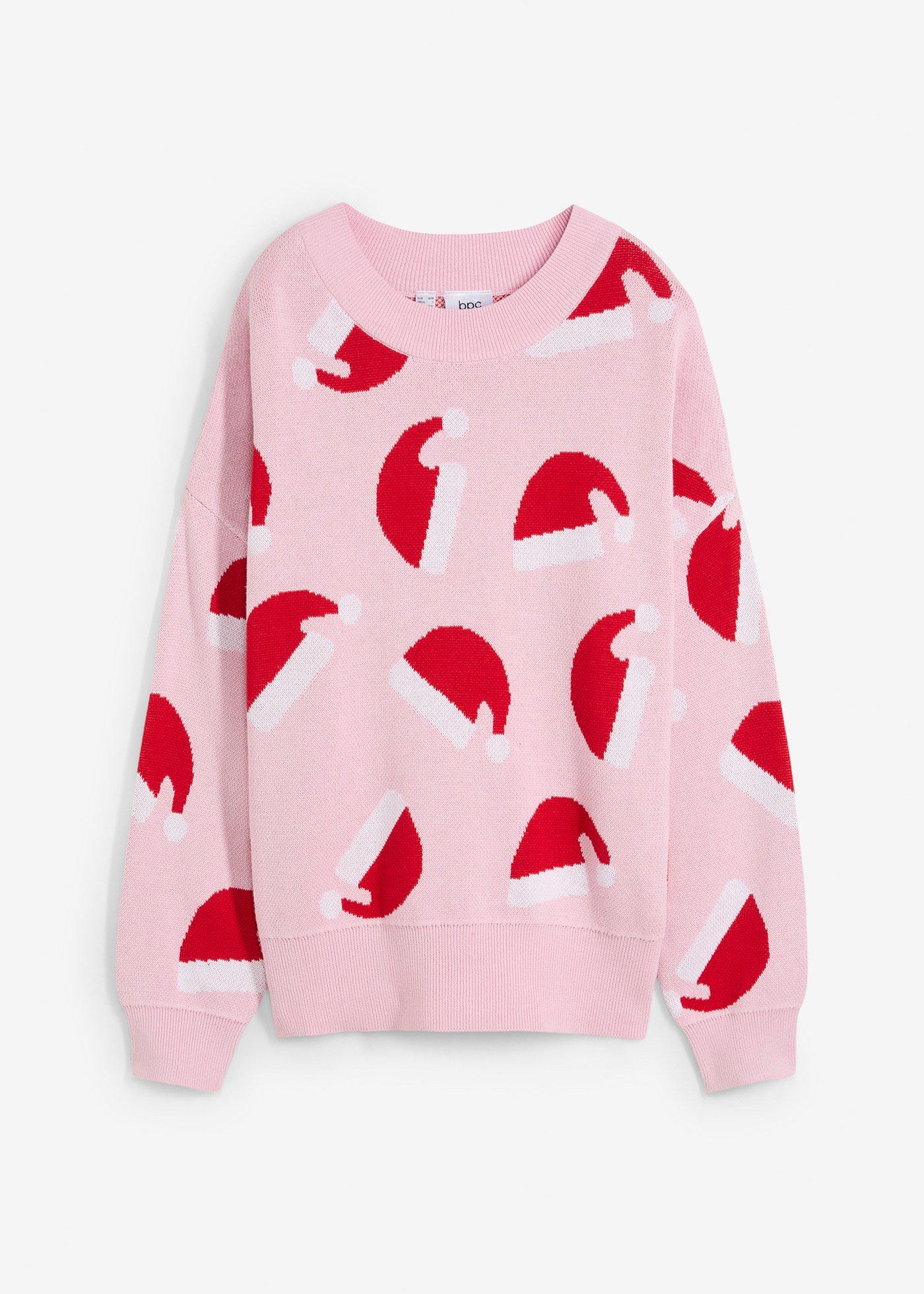 Pulover din tricot fin cu decolteu rotund, oversize