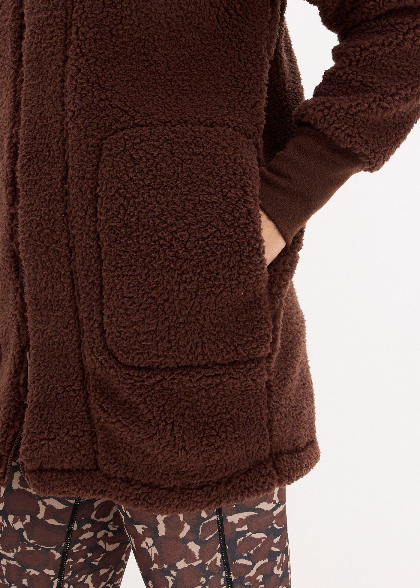 Bluza rozpinana z polaru baranka - Bonprix