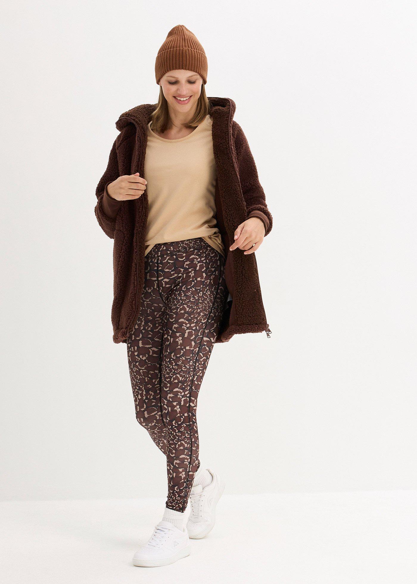 Bluza rozpinana z polaru baranka - Bonprix