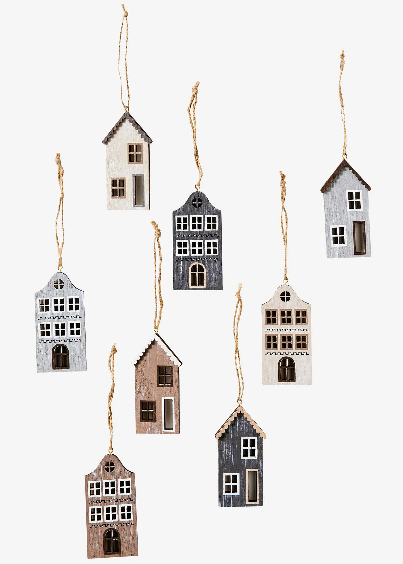 Bonprix Hängedeko Häuser (упаковка из 8 штук)
