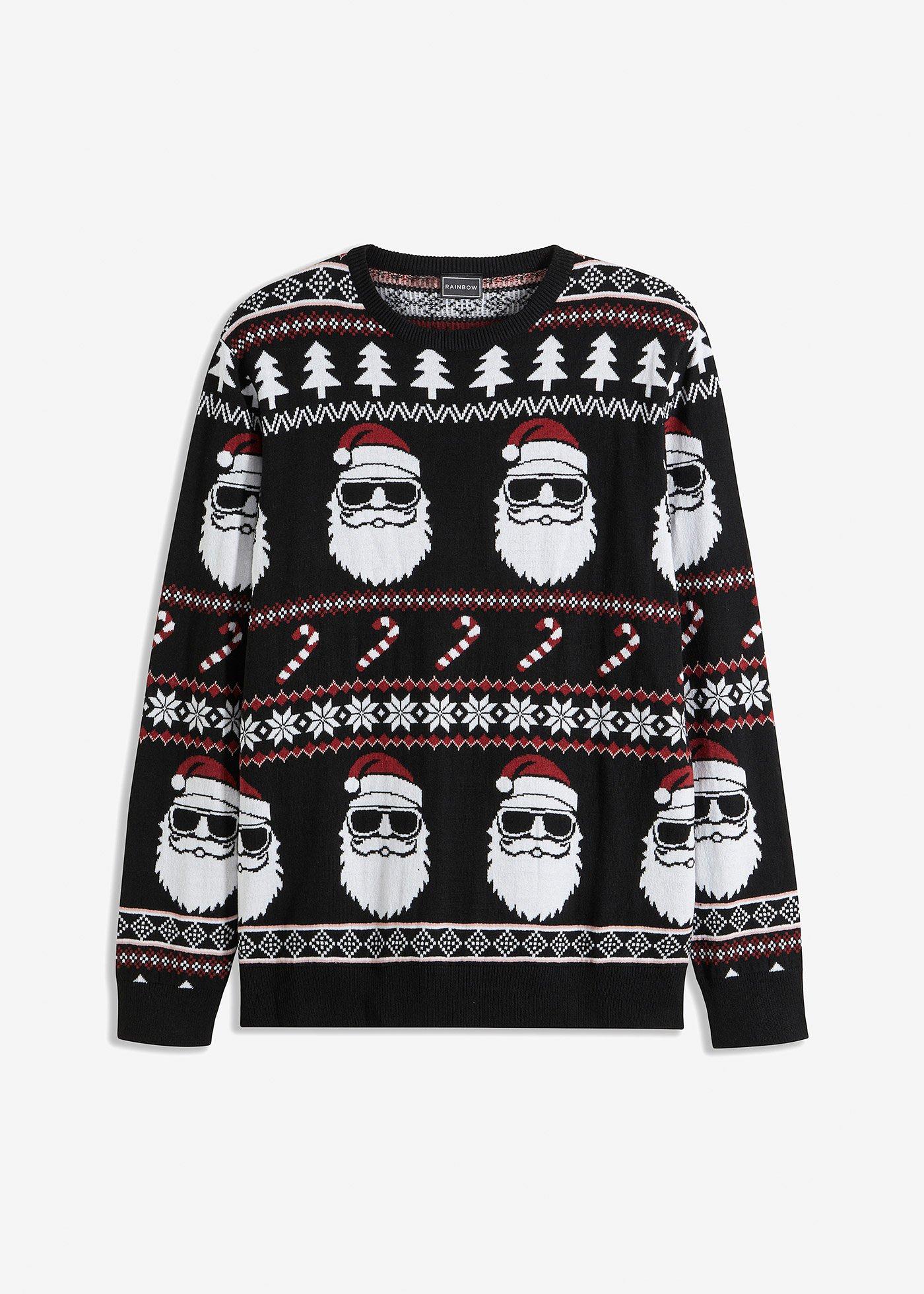 Pulover cu model norvegian cu bumbac reciclat