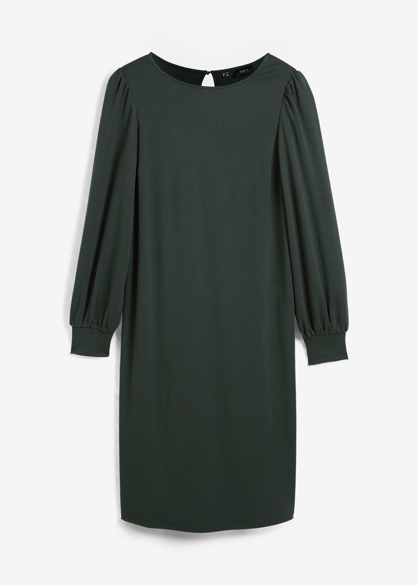 Rochie din jerse cu croială dreaptă