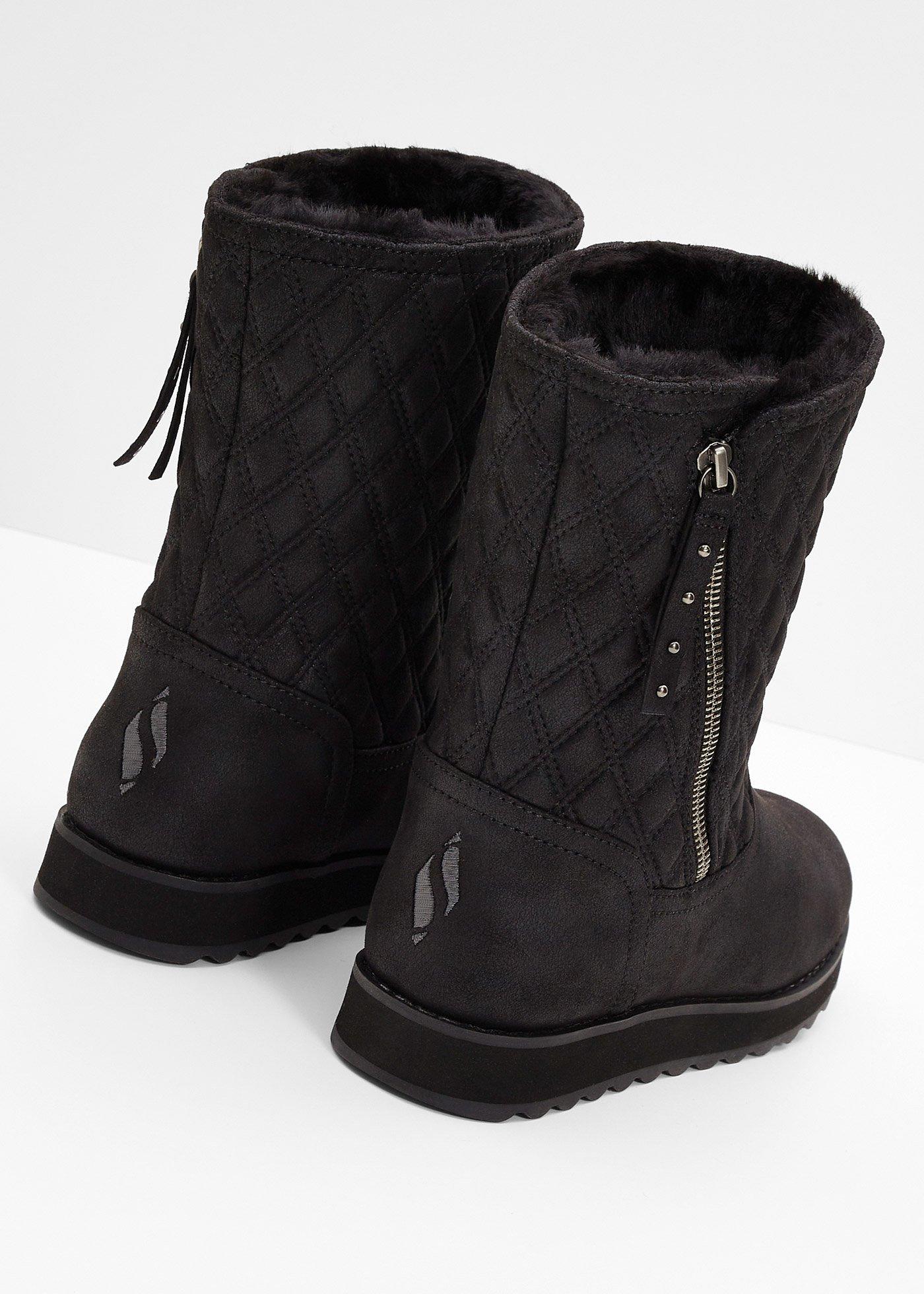 Kozaki marki Skechers - Bonprix