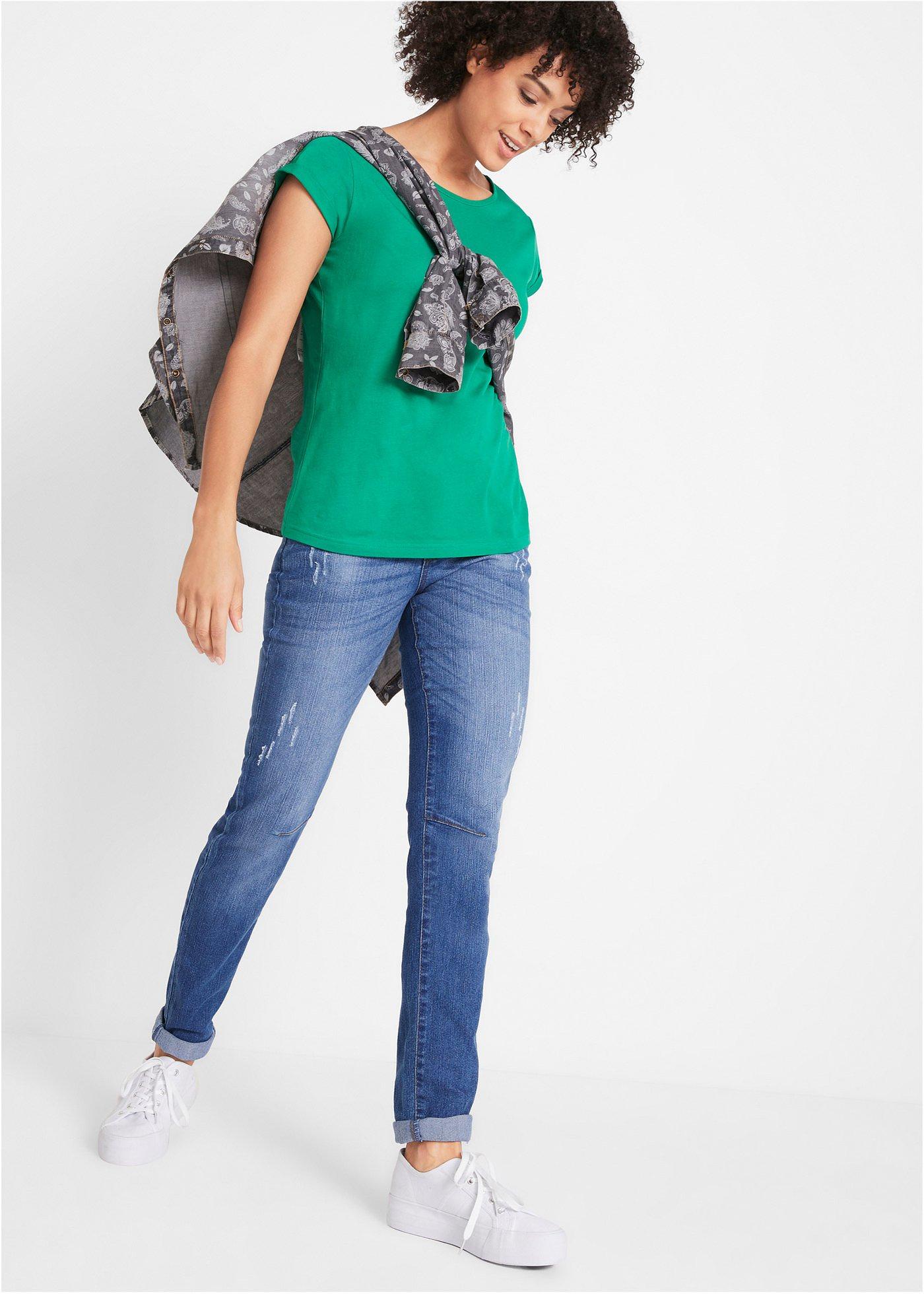 T-shirt z czystej bawełny - Bonprix