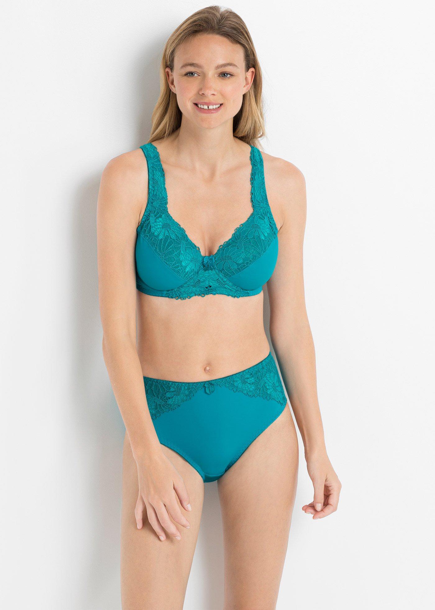 Biustonosz minimizer z wyściełanymi ramiączkami (2 szt.) - Bonprix