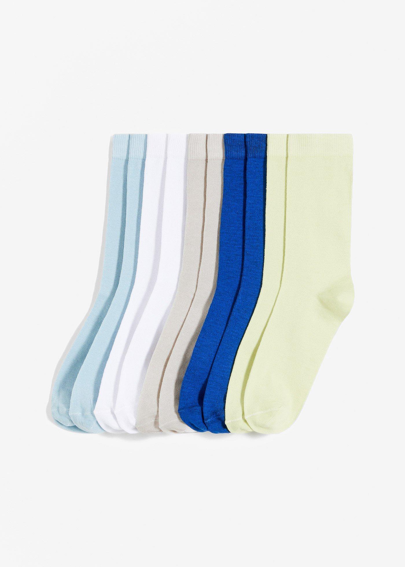 Socken mit Bio-Baumwolle (10er Pack)