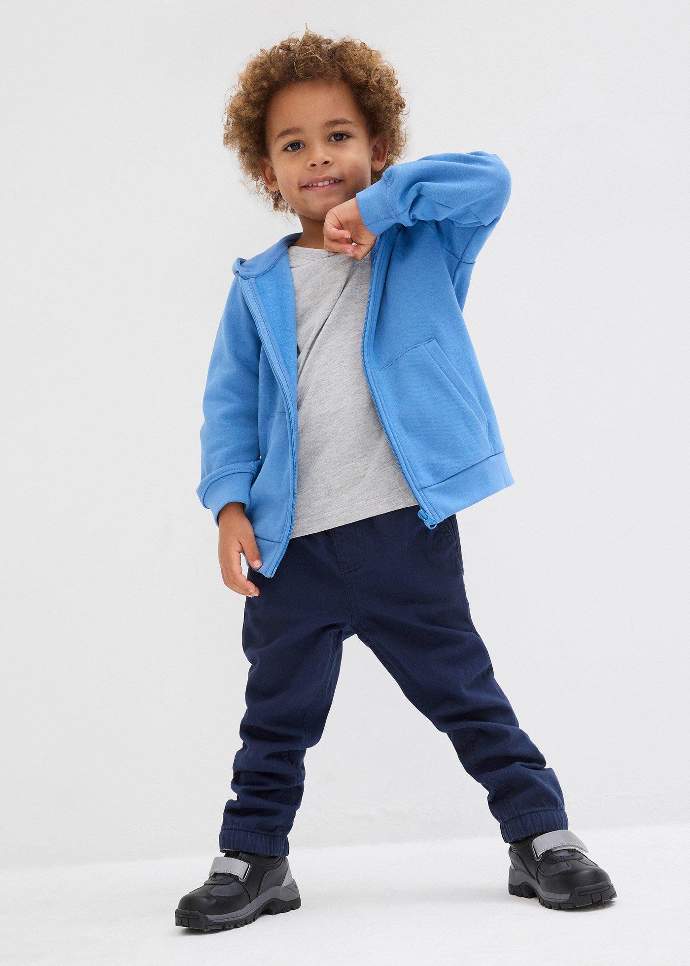 Shirt z długim rękawem, z czystej bawełny organicznej (3 szt.) - Bonprix