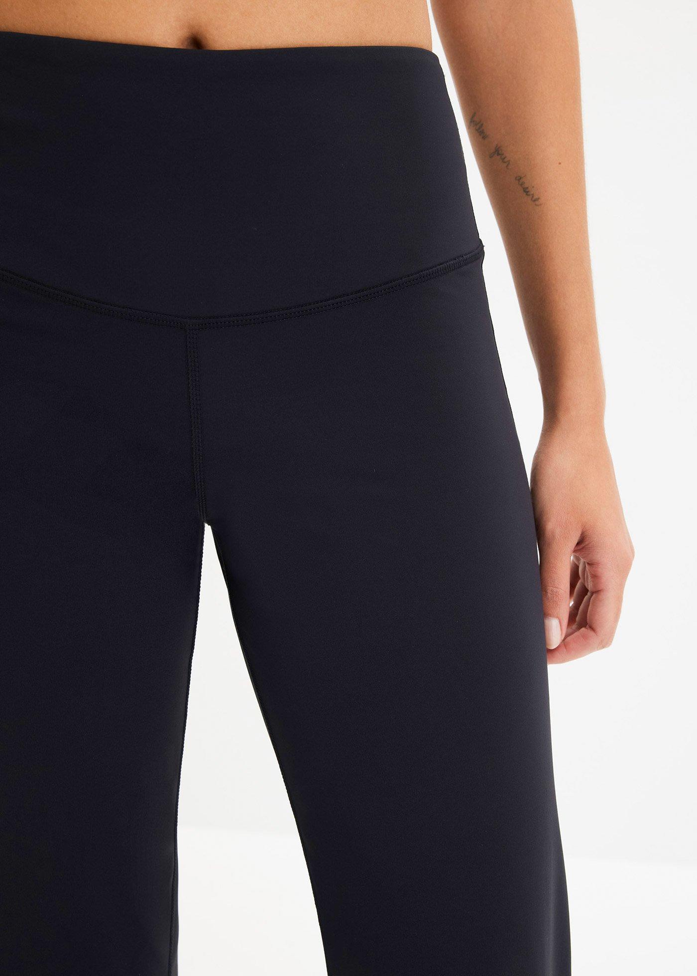Wygodne legginsy sportowe, proste nogawki, szybko schnące - Bonprix