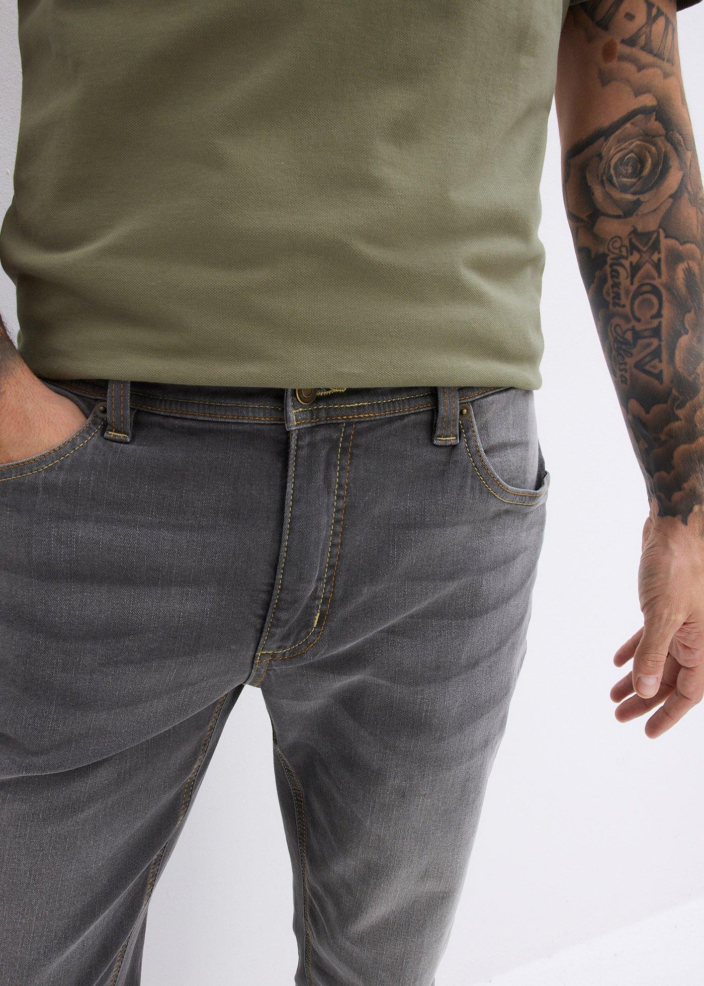 Dżinsy ze stretchem regular fit, straight - Bonprix