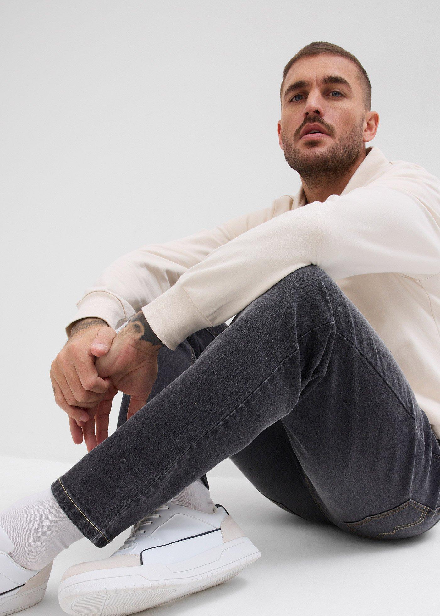 Dżinsy regular fit ze stretchem, straight - Bonprix