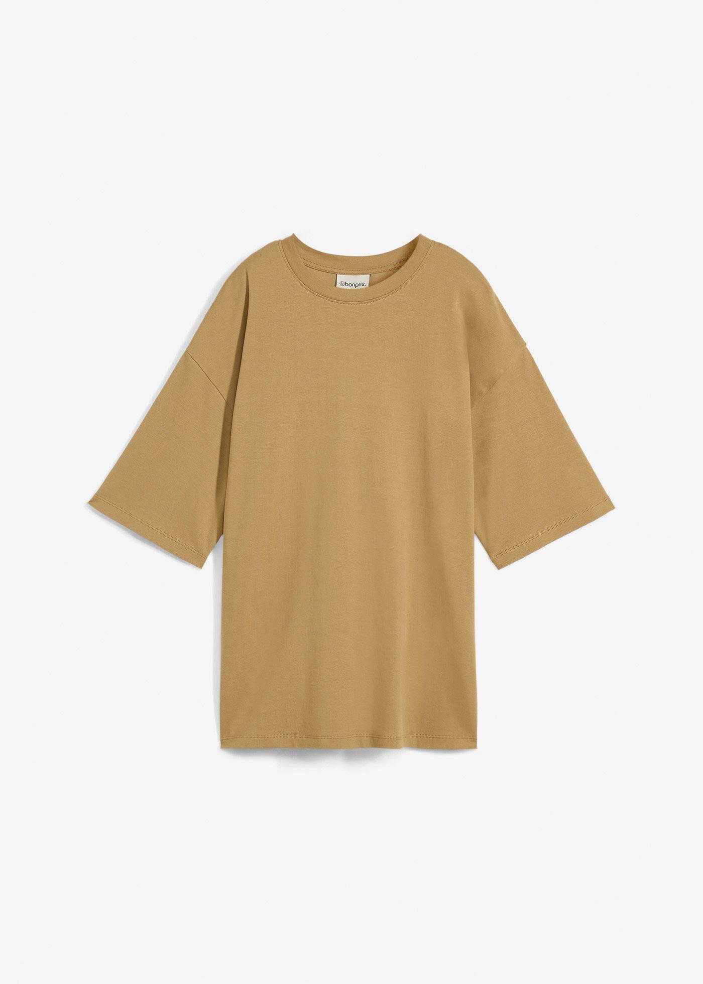 T-shirt long en interlock