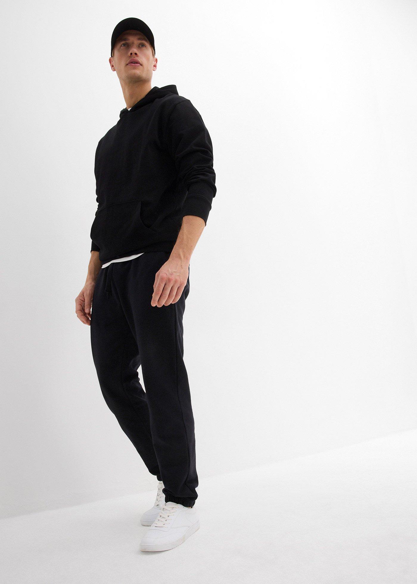 Bluza z kapturem, Loose Fit z czystej bawełny - Bonprix