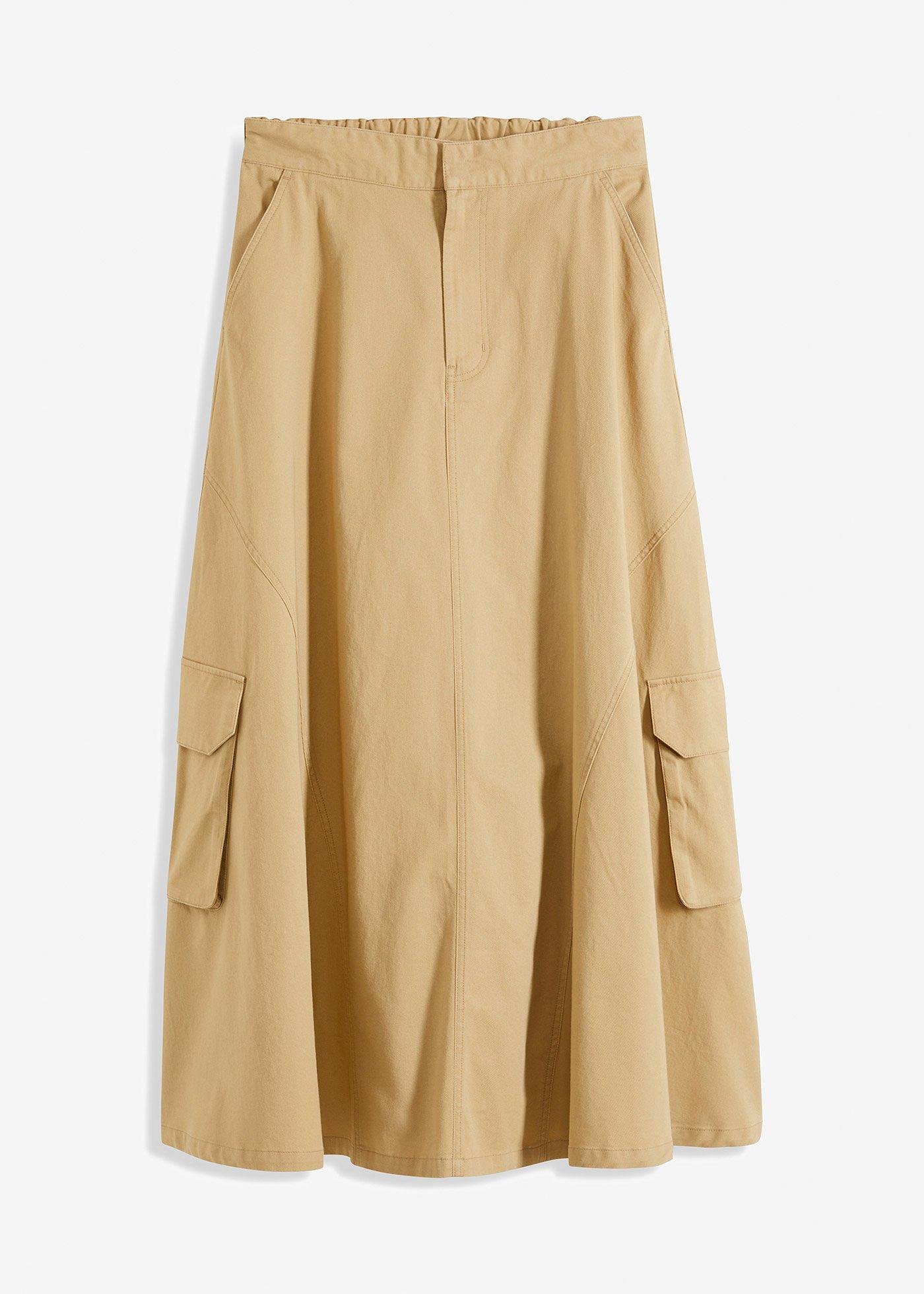 Jupe cargo 100% coton