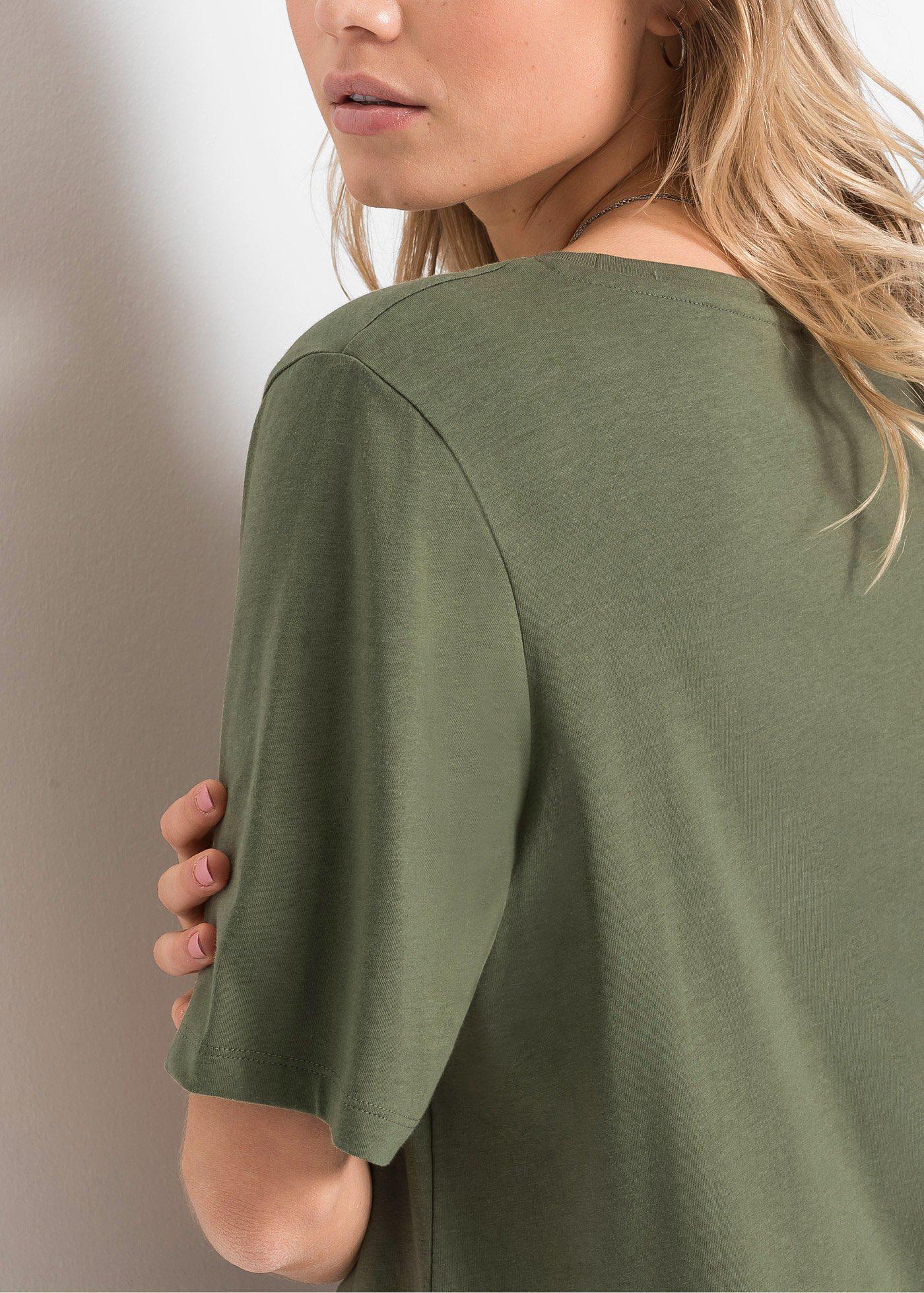 Sukienka T-shirtowa oversize - Bonprix