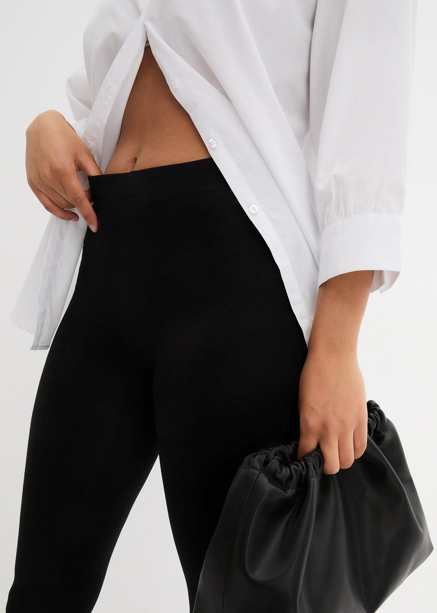 Legginsy z czystej bawełny organicznej - Bonprix