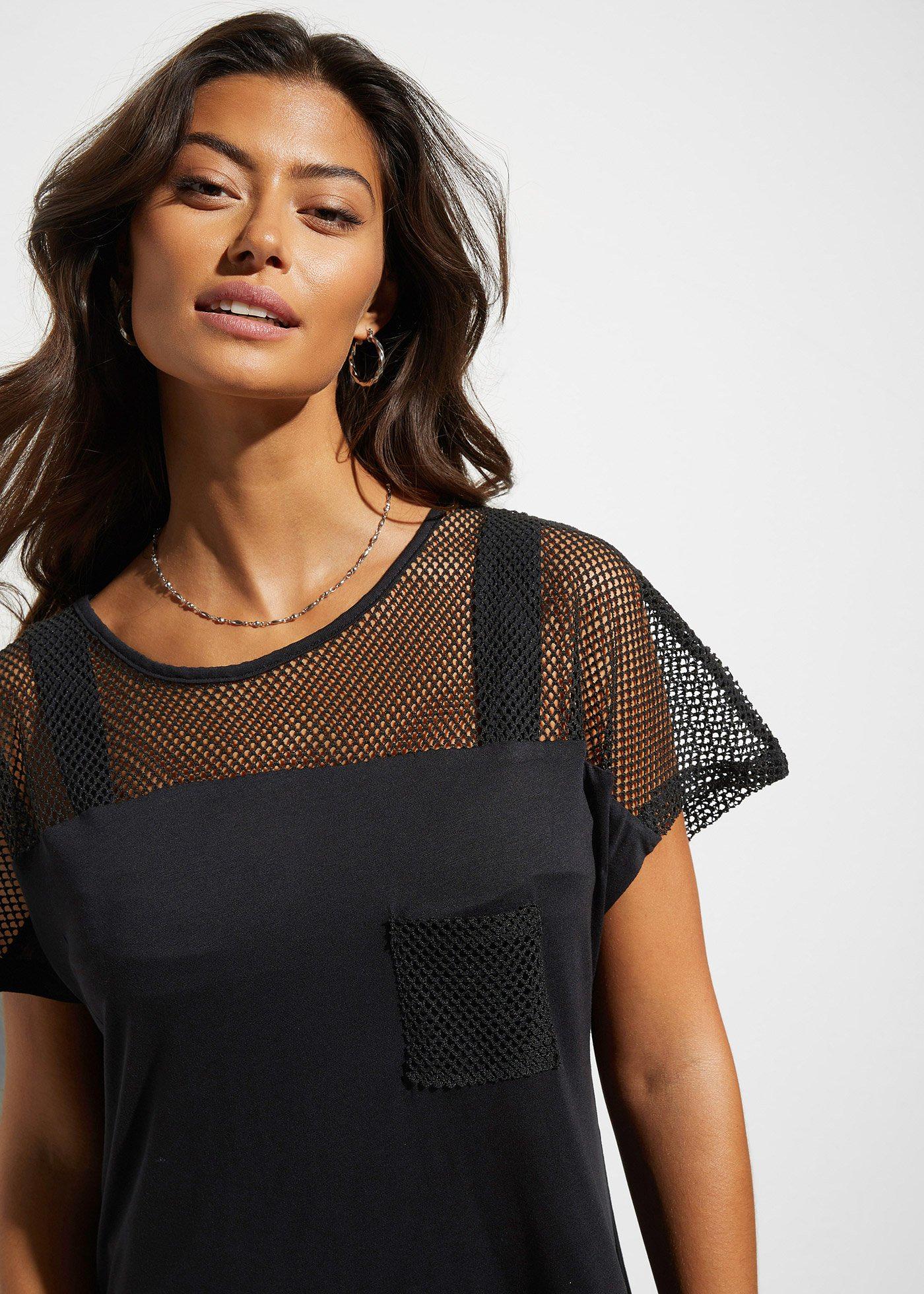 Tunika plażowa z wiskozy - Bonprix