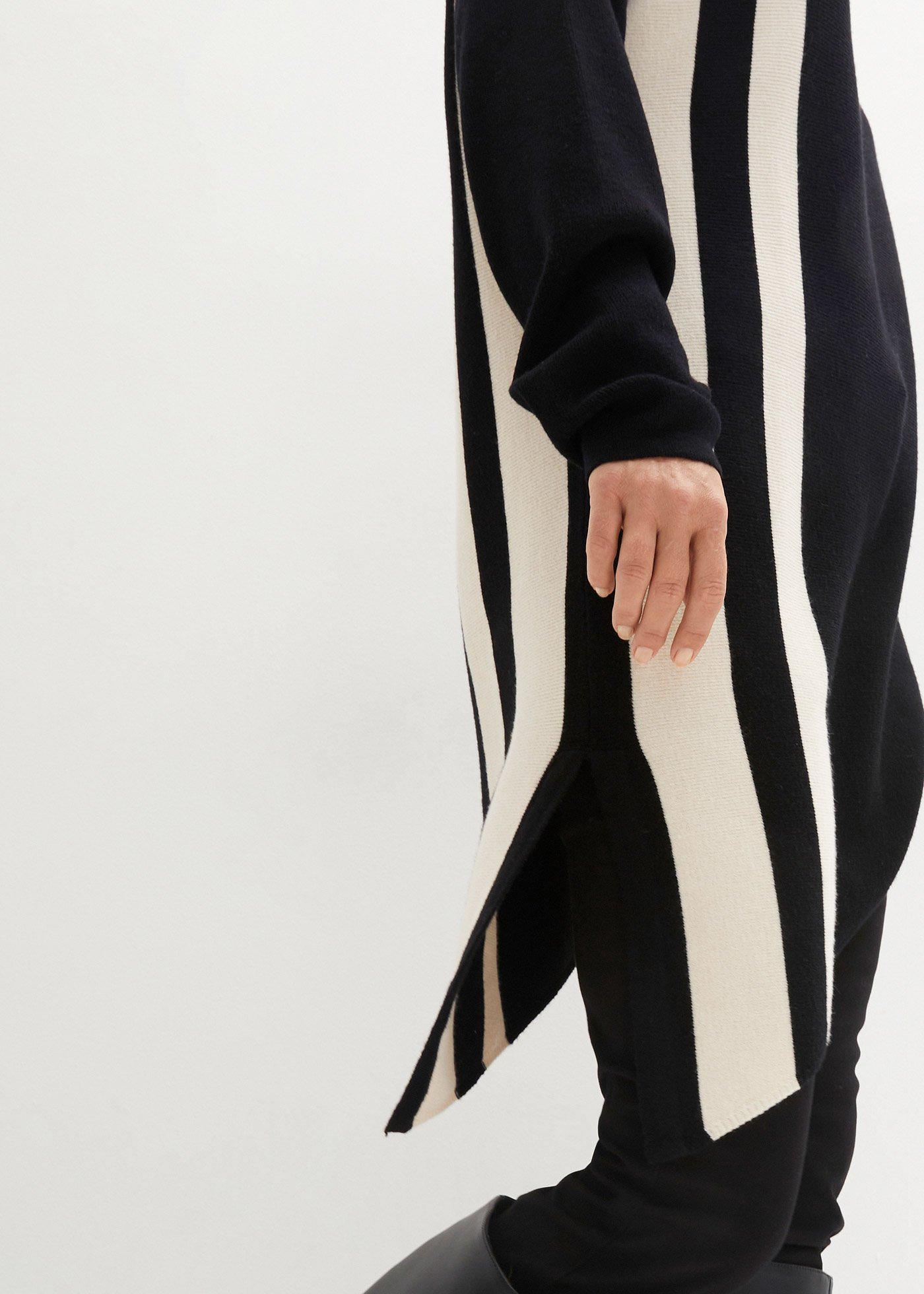 Sweter z dołem wyciętym w szpic - Bonprix