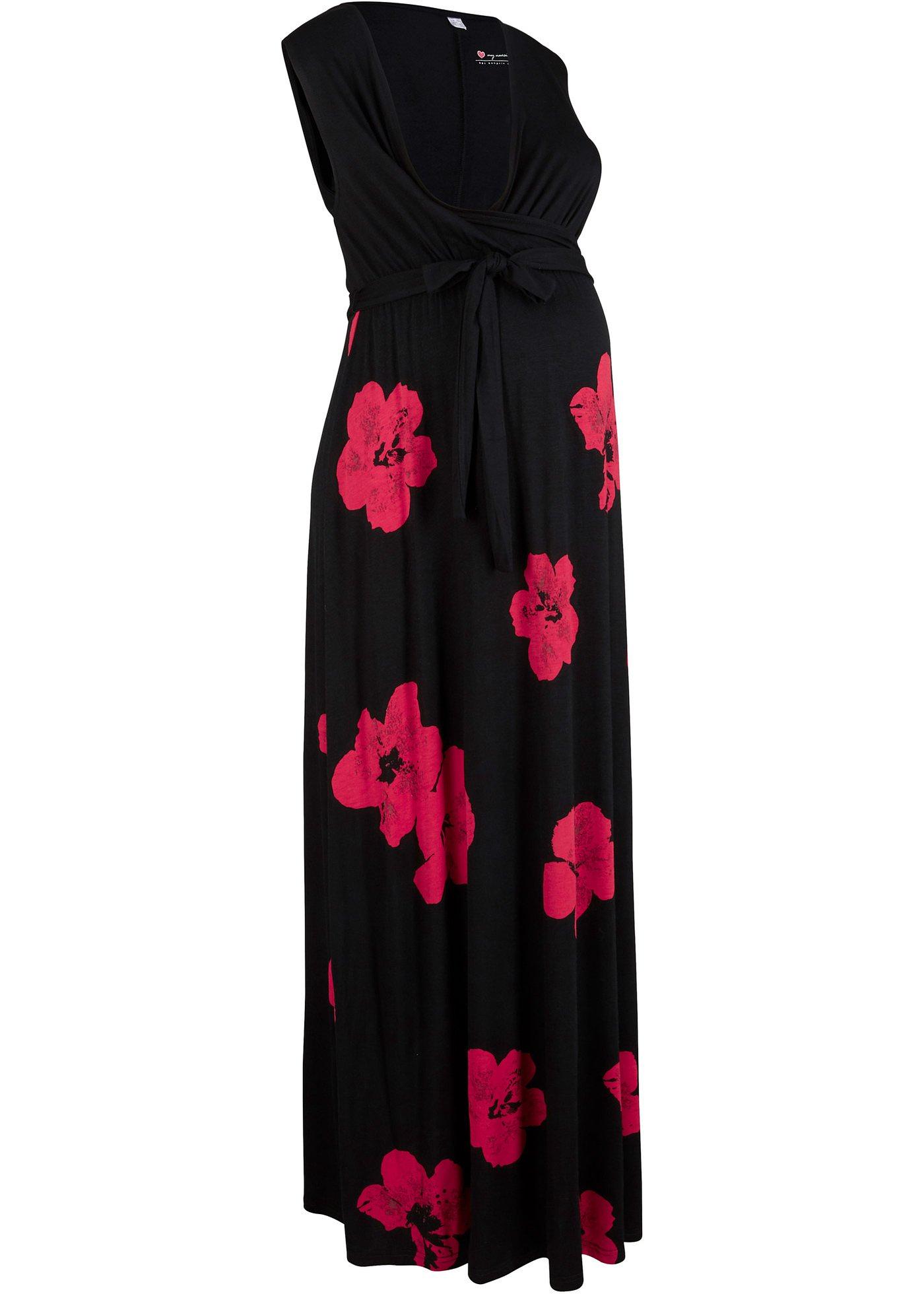 Robe 2en1 de grossesse et d’allaitement en jersey viscose