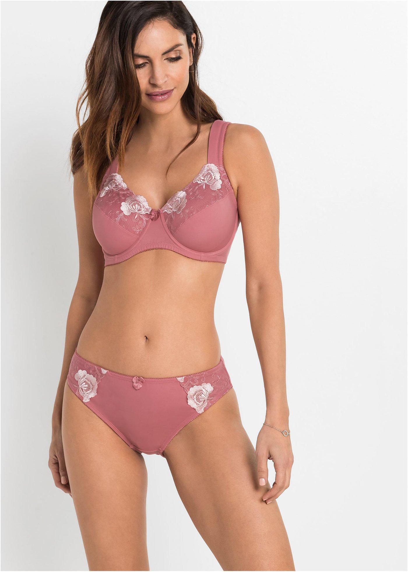Biustonosz minimizer z wyściełanymi ramiączkami (2 szt.) - Bonprix