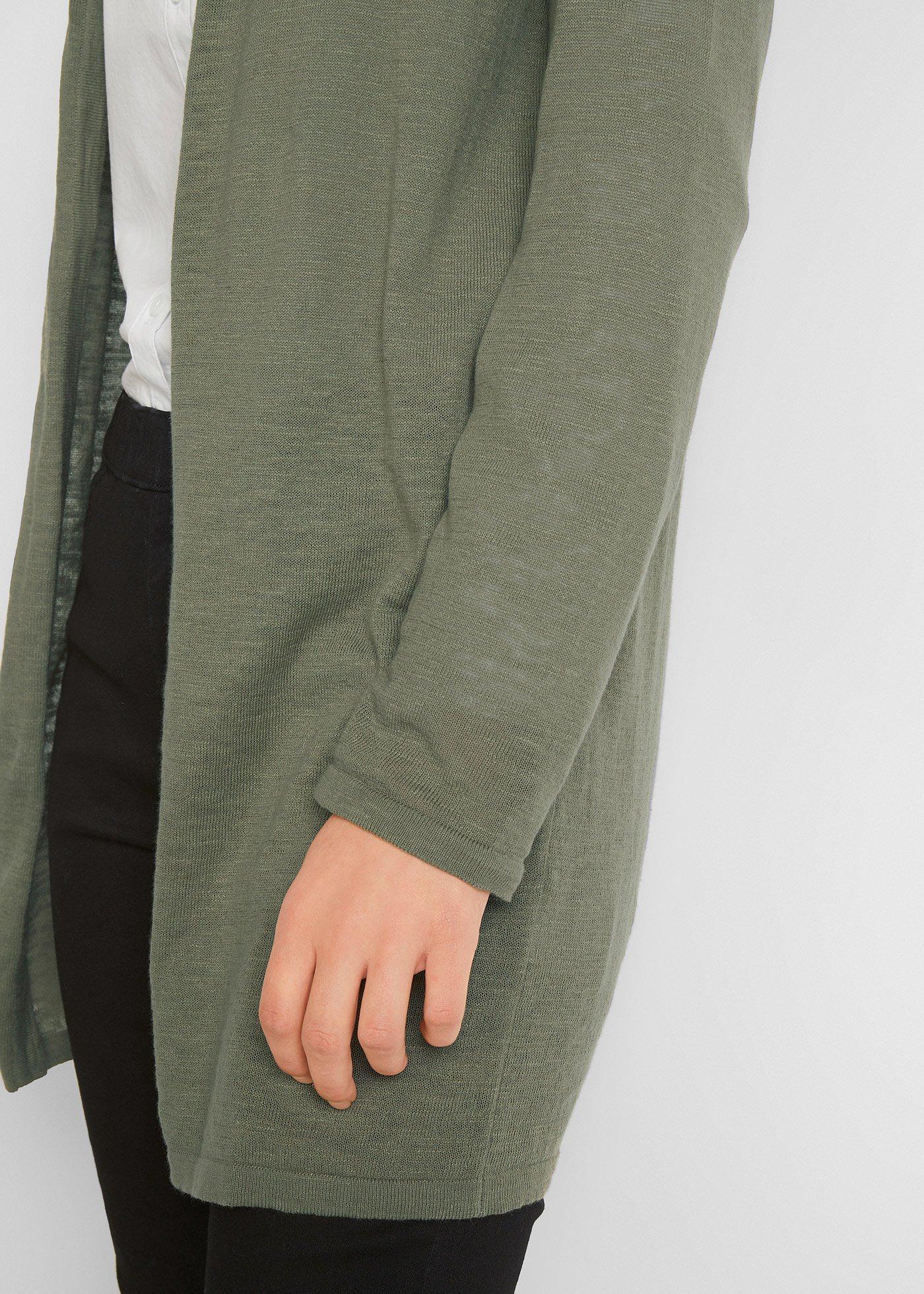 Długi sweter bez zapięcia - Bonprix