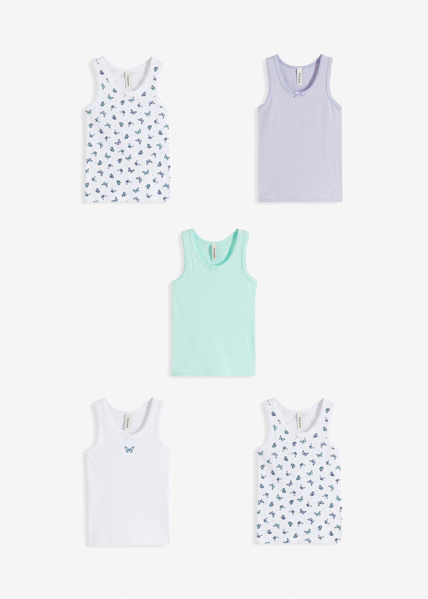 Podkoszulki (5 szt.) - Bonprix