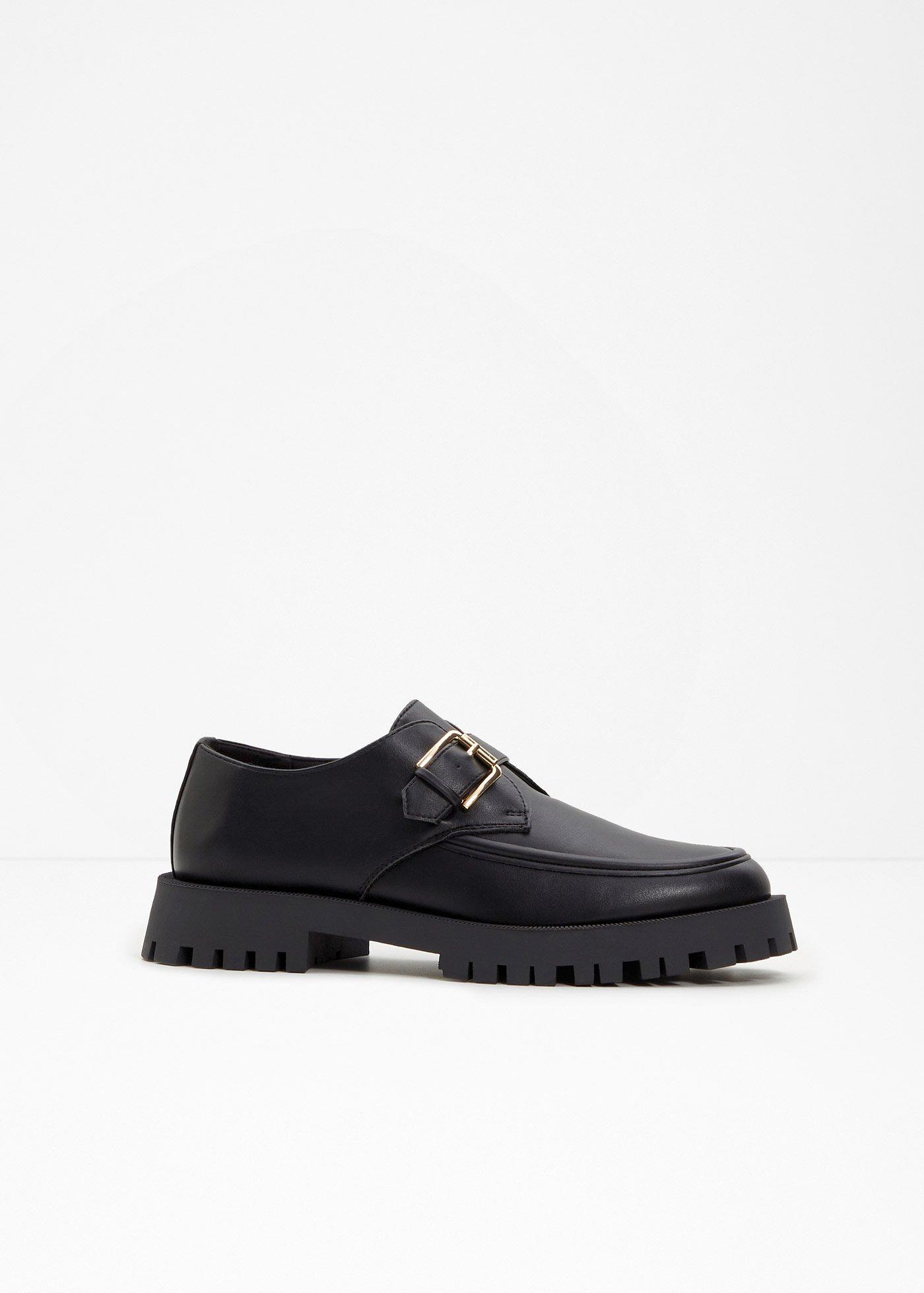 Mocassins à semelle épaisse et boucle