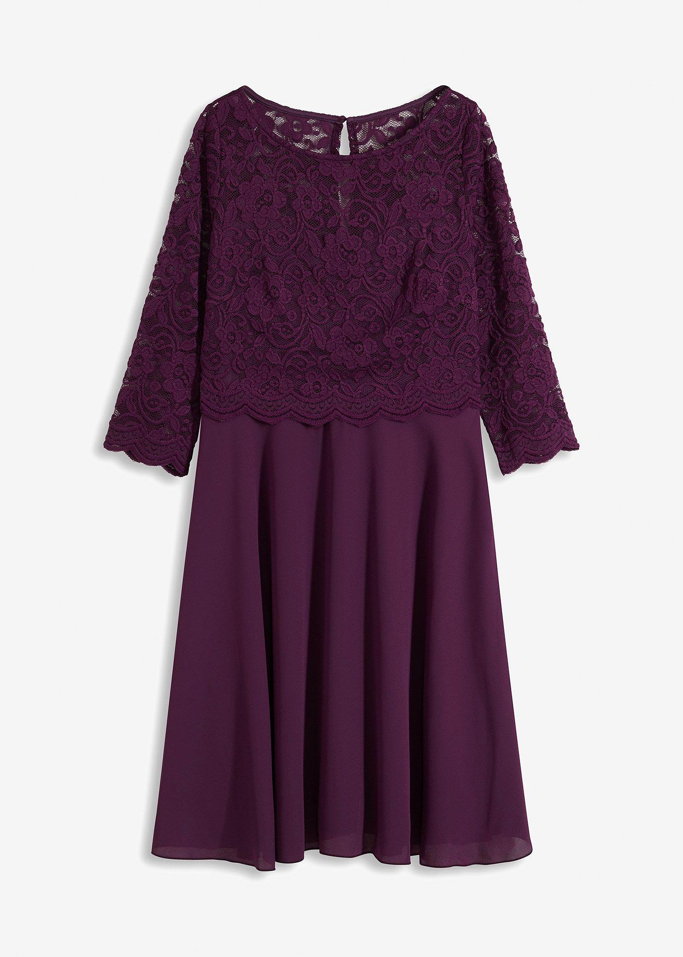 Mini-robe à dentelle