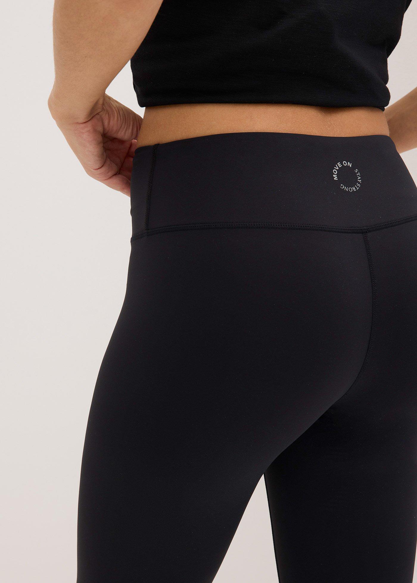 Lekkie legginsy sportowe 3/4 z wygodnym paskiem - Bonprix