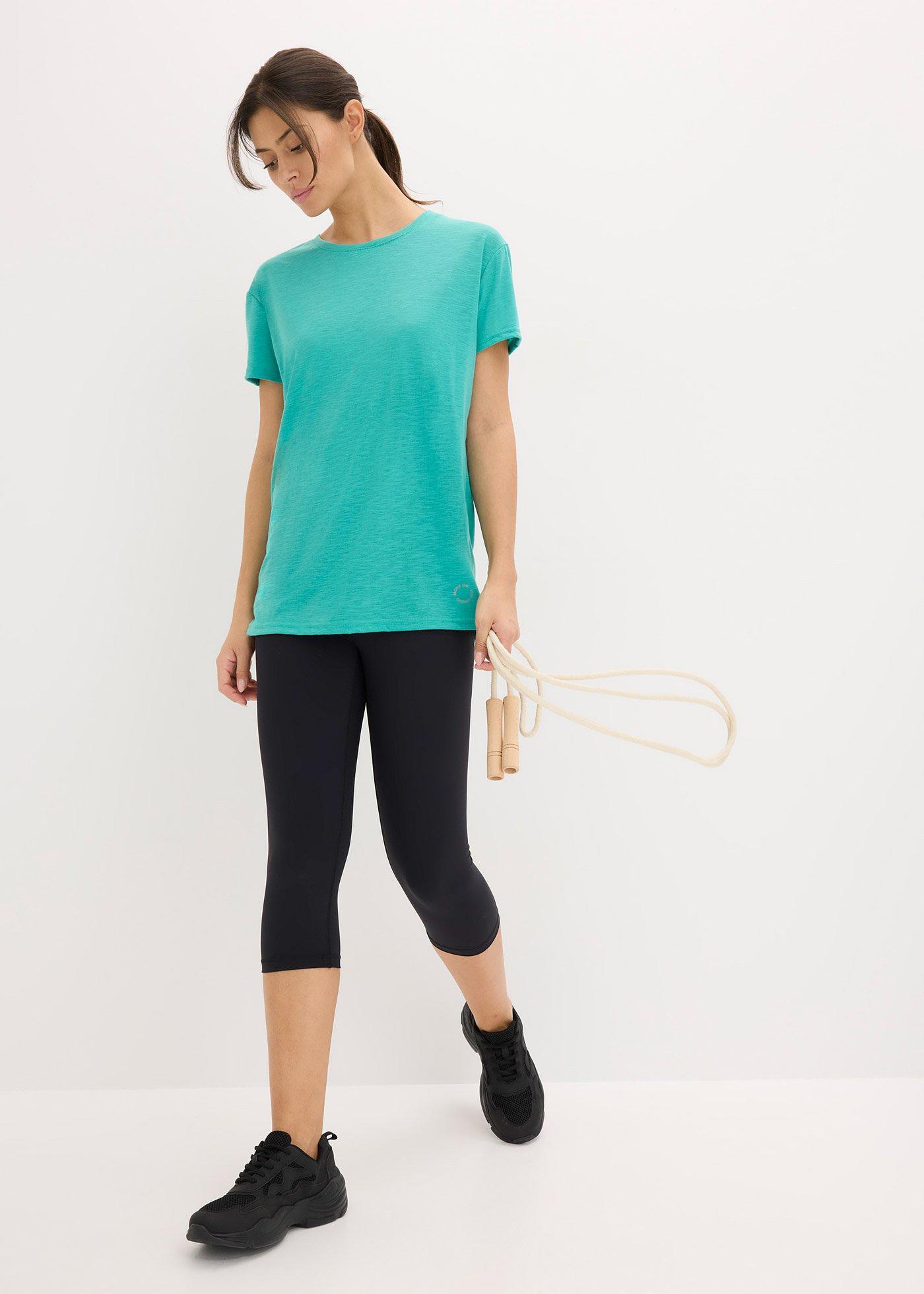 T-shirt sportowy (2 szt.), szybkoschnący - Bonprix