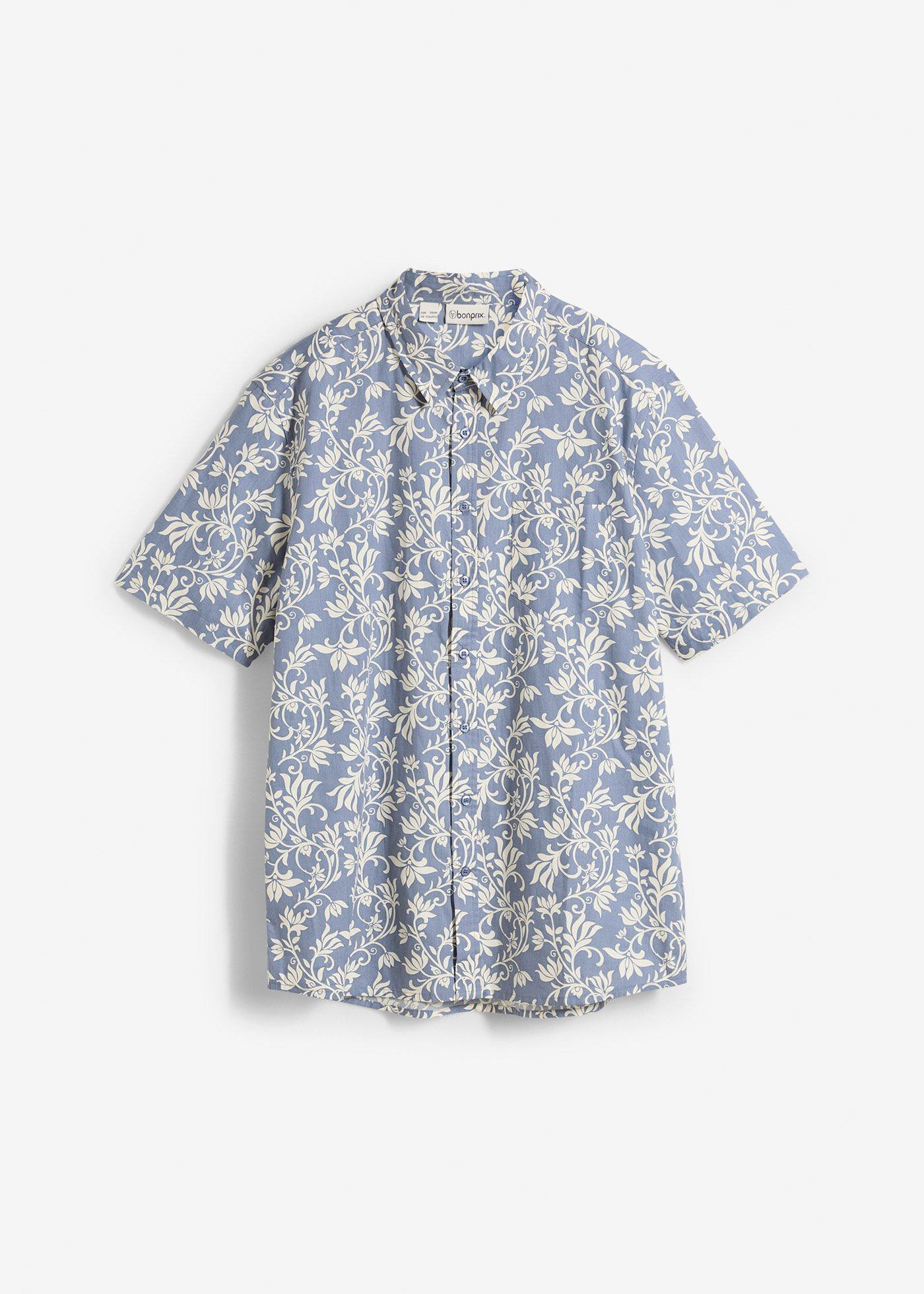 Chemise manches courtes, 100% coton