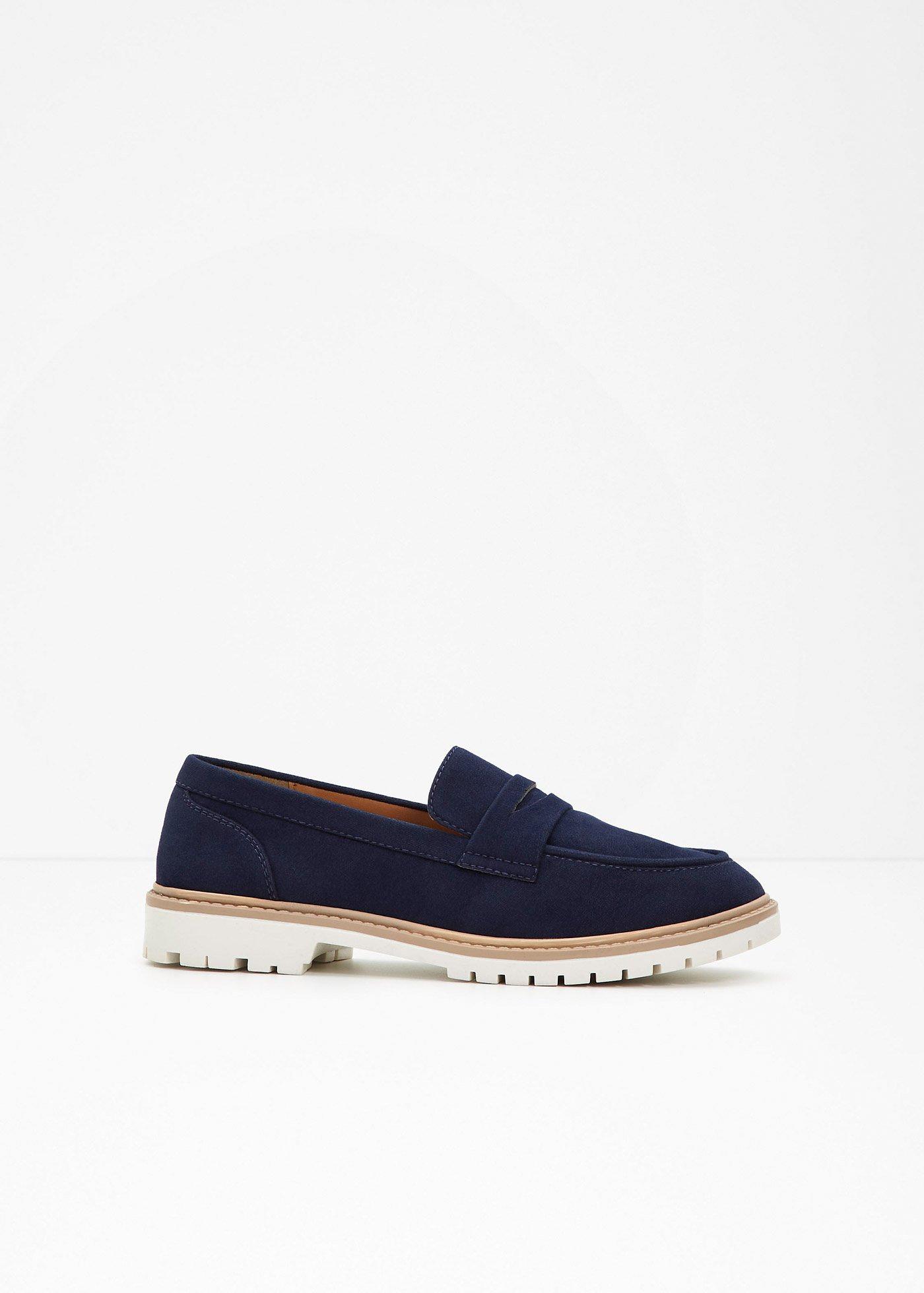 Mocassins chunky à semelle crantée