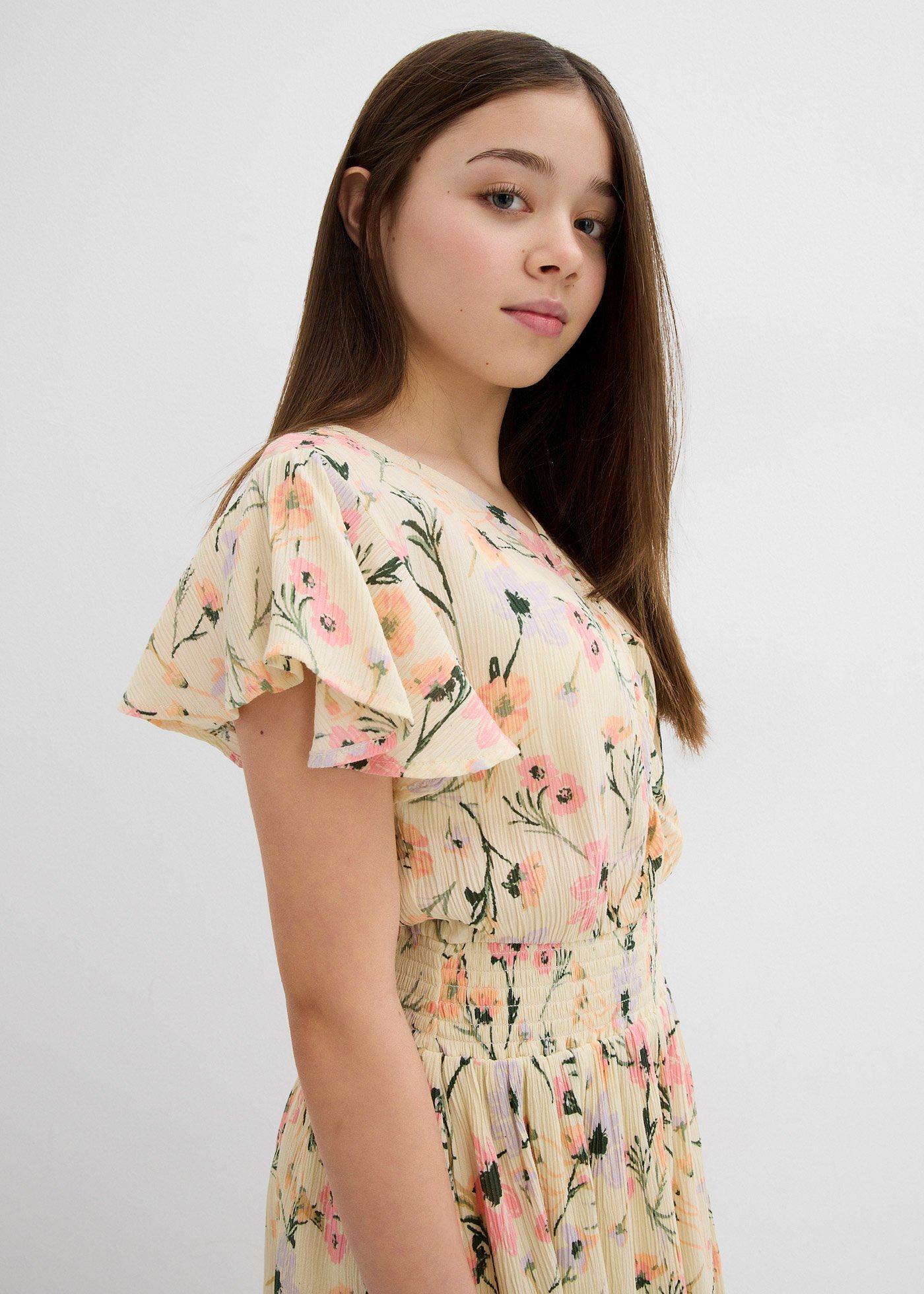 Sukienka mini z lejącej wiskozy - Bonprix